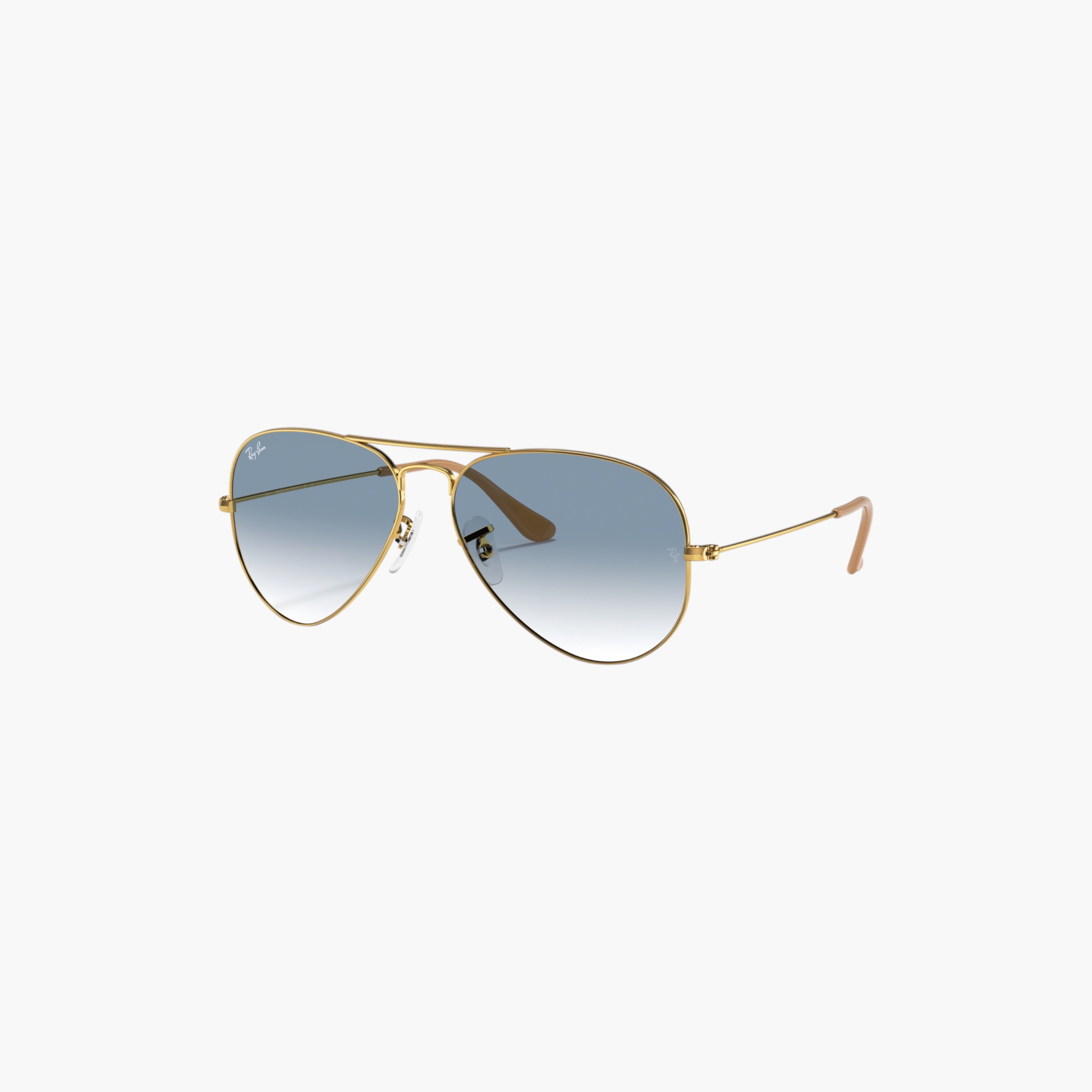 Ray-Ban Men Aviator Blue Lens Sunglasses-men-sunglasses-image-4