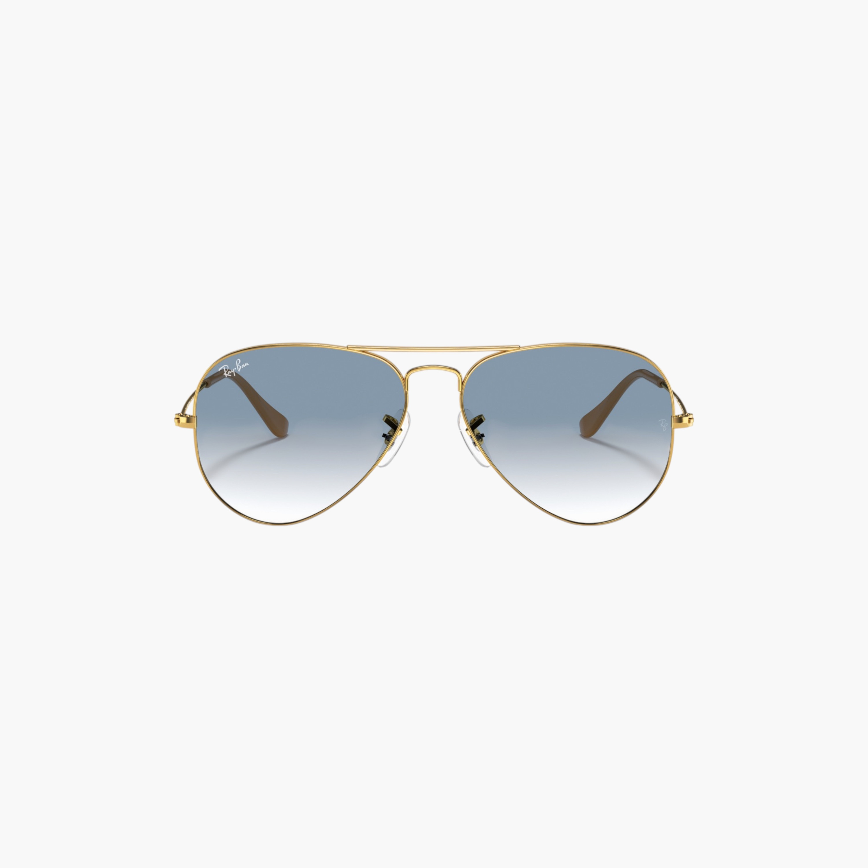 Ray-Ban Men Aviator Blue Lens Sunglasses-men-sunglasses-image-1