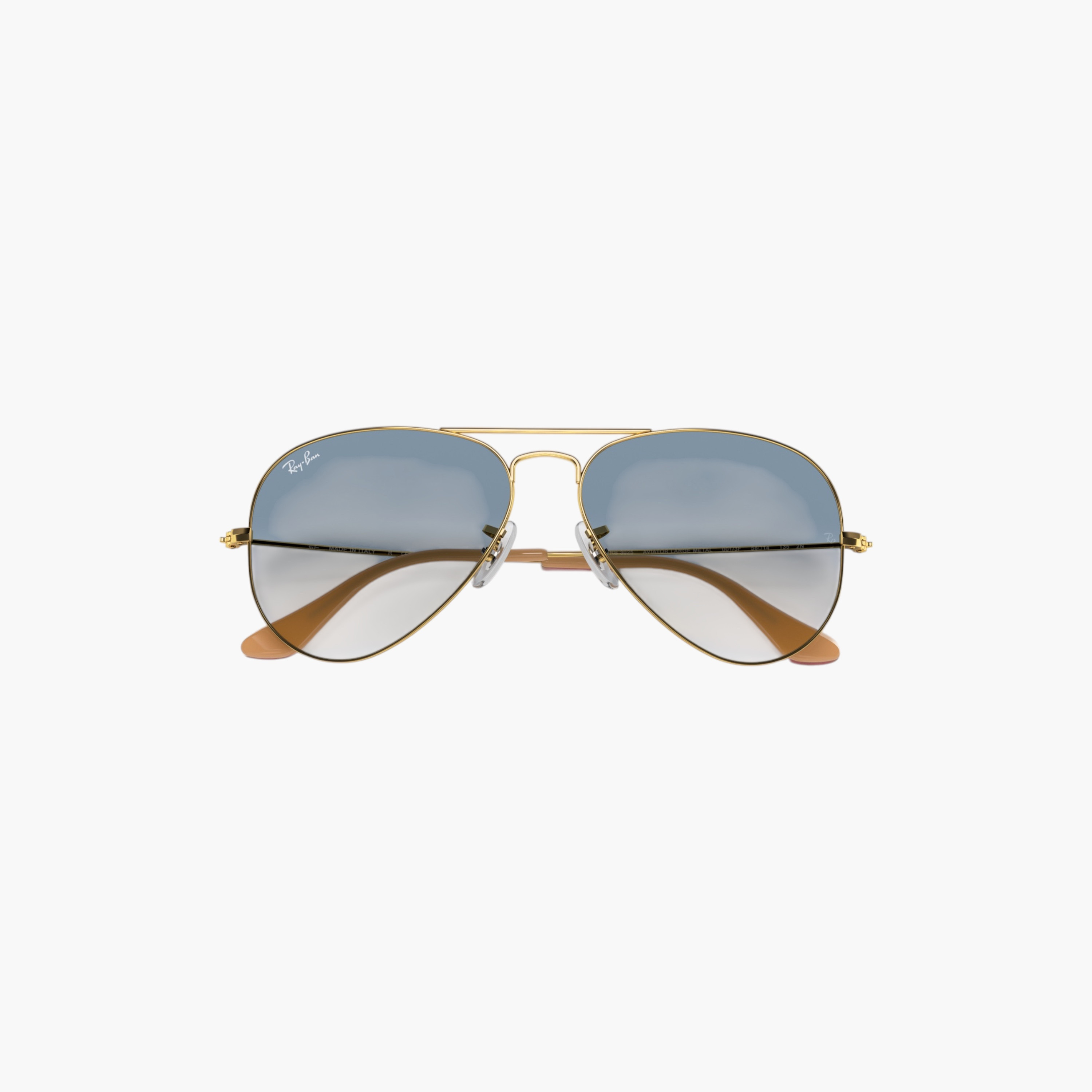 Ray-Ban Men Aviator Blue Lens Sunglasses-men-sunglasses-image-3