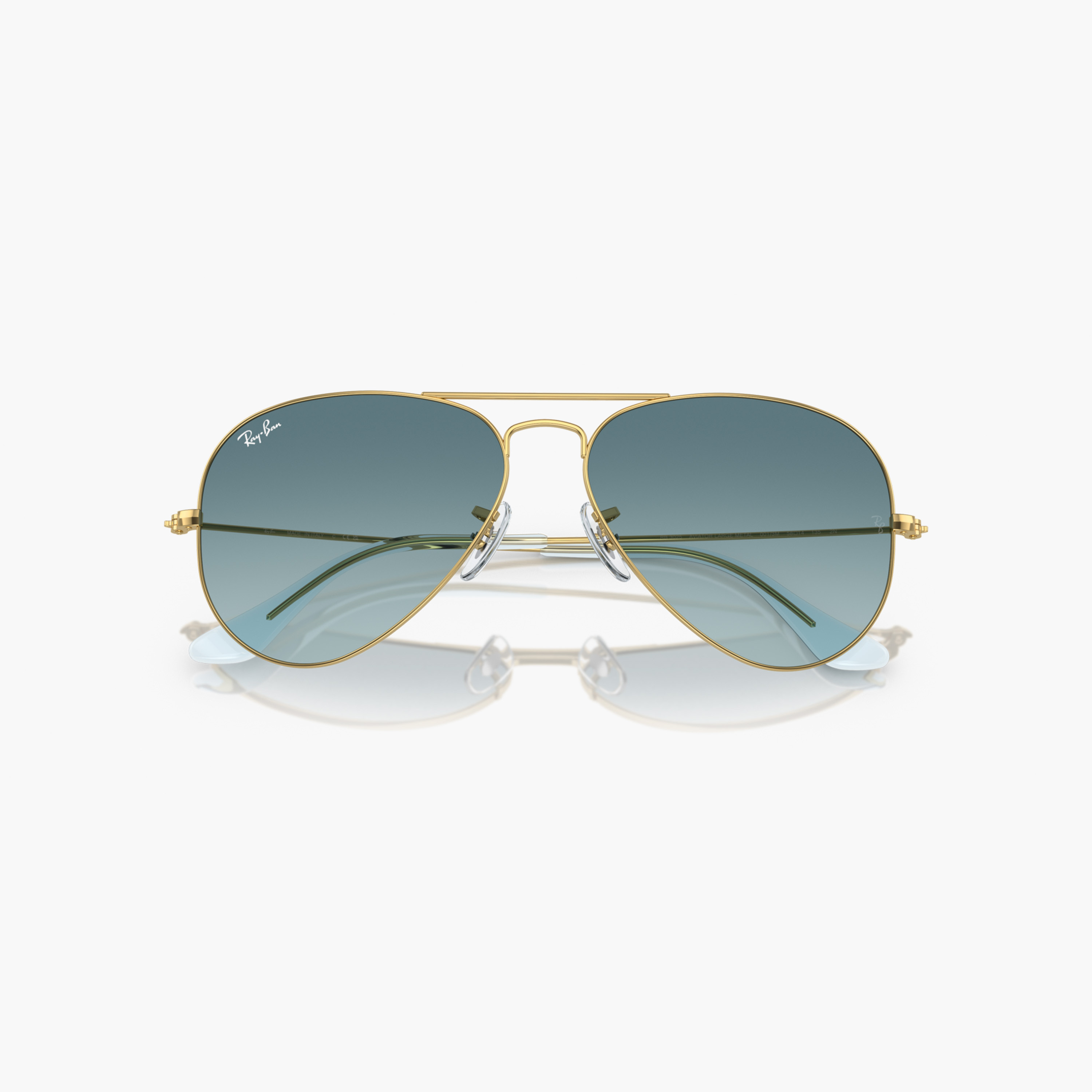 نظارة شمسية أفياتور بإطار كامل ووسادة أنف من راي بان-men-sunglasses-image-5