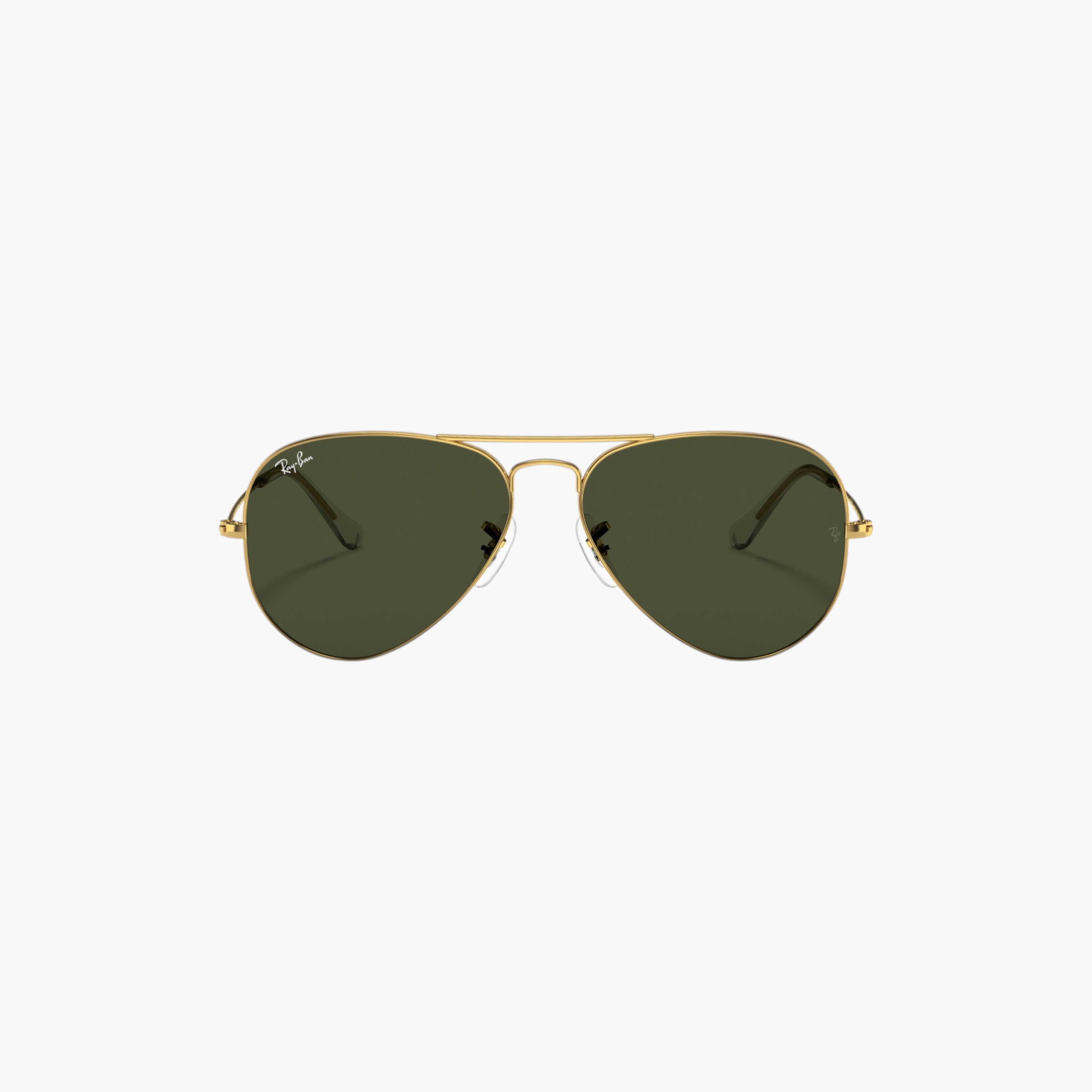 نظارة شمسية للرجال بإطار أفياتور وعدسات خضراء من راي بان-men-sunglasses-image-5