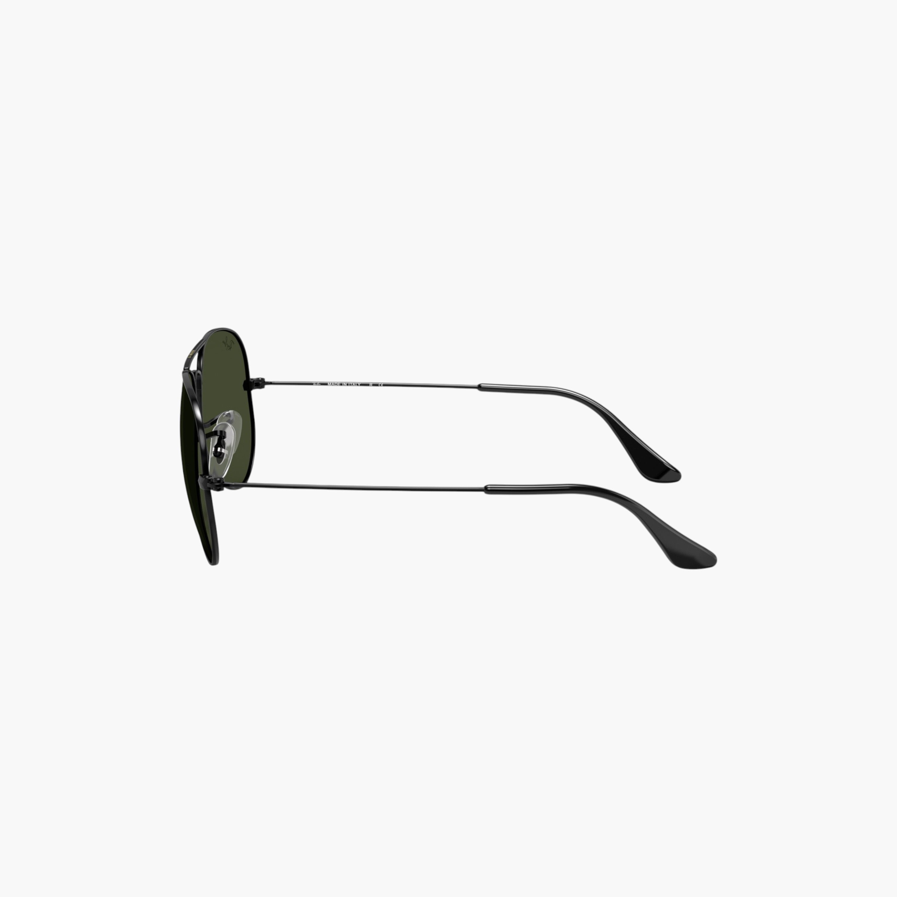 Ray-Ban Men Aviator Green Lens Sunglasses-men-sunglasses-image-2