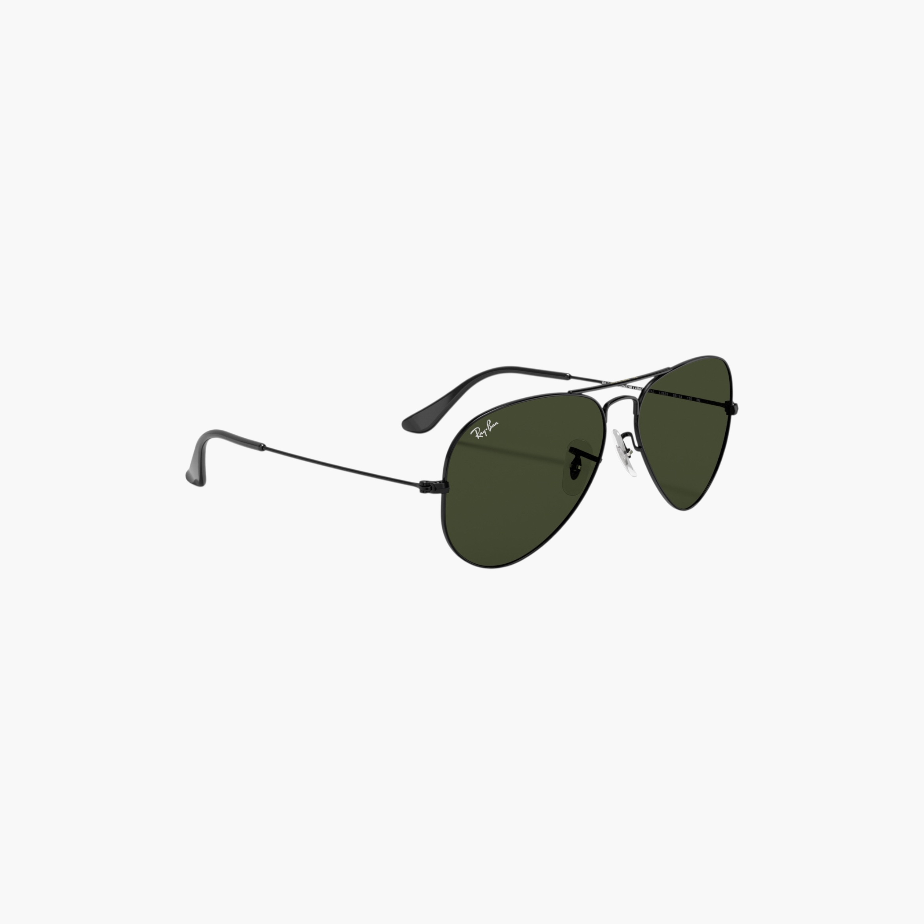 نظارة شمسية أفياتور بعدسات خضراء للرجال من راي بان-men-sunglasses-image-4