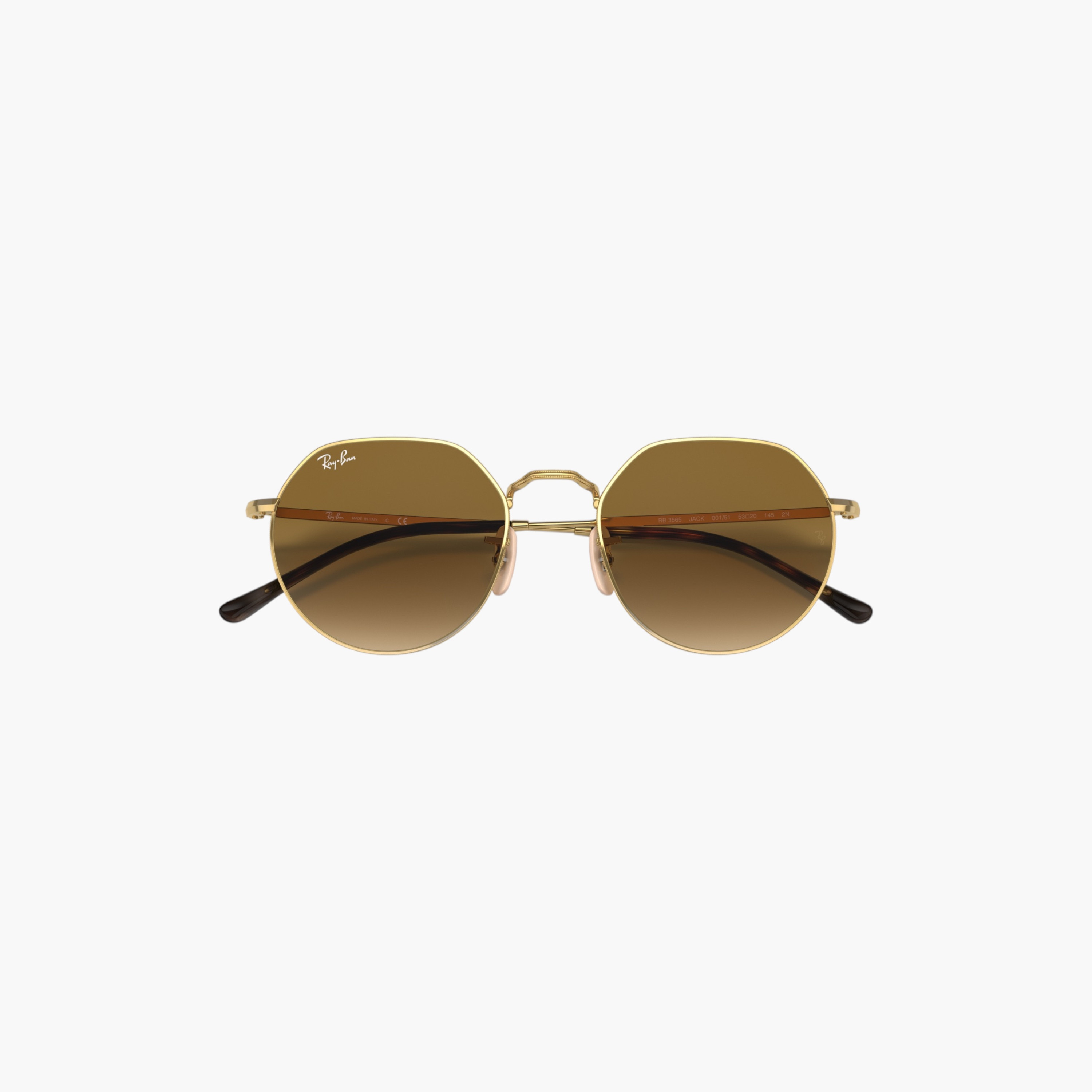 Ray-Ban Women Round Brown Lens Sunglasses-men-sunglasses-image-1