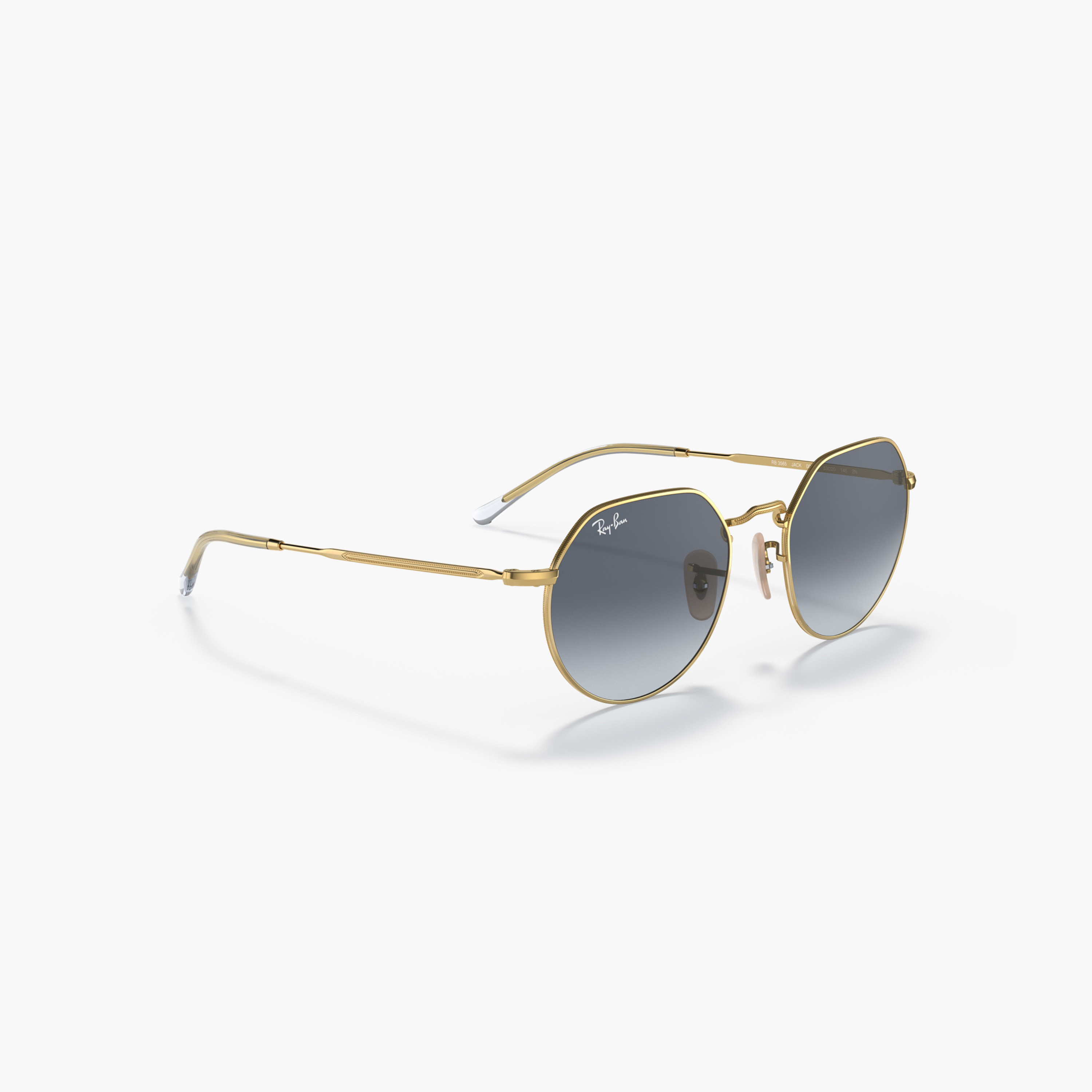 نظارة شمسية بإطار كامل ووسادات أنف أريستا من راي بان-men-sunglasses-image-2