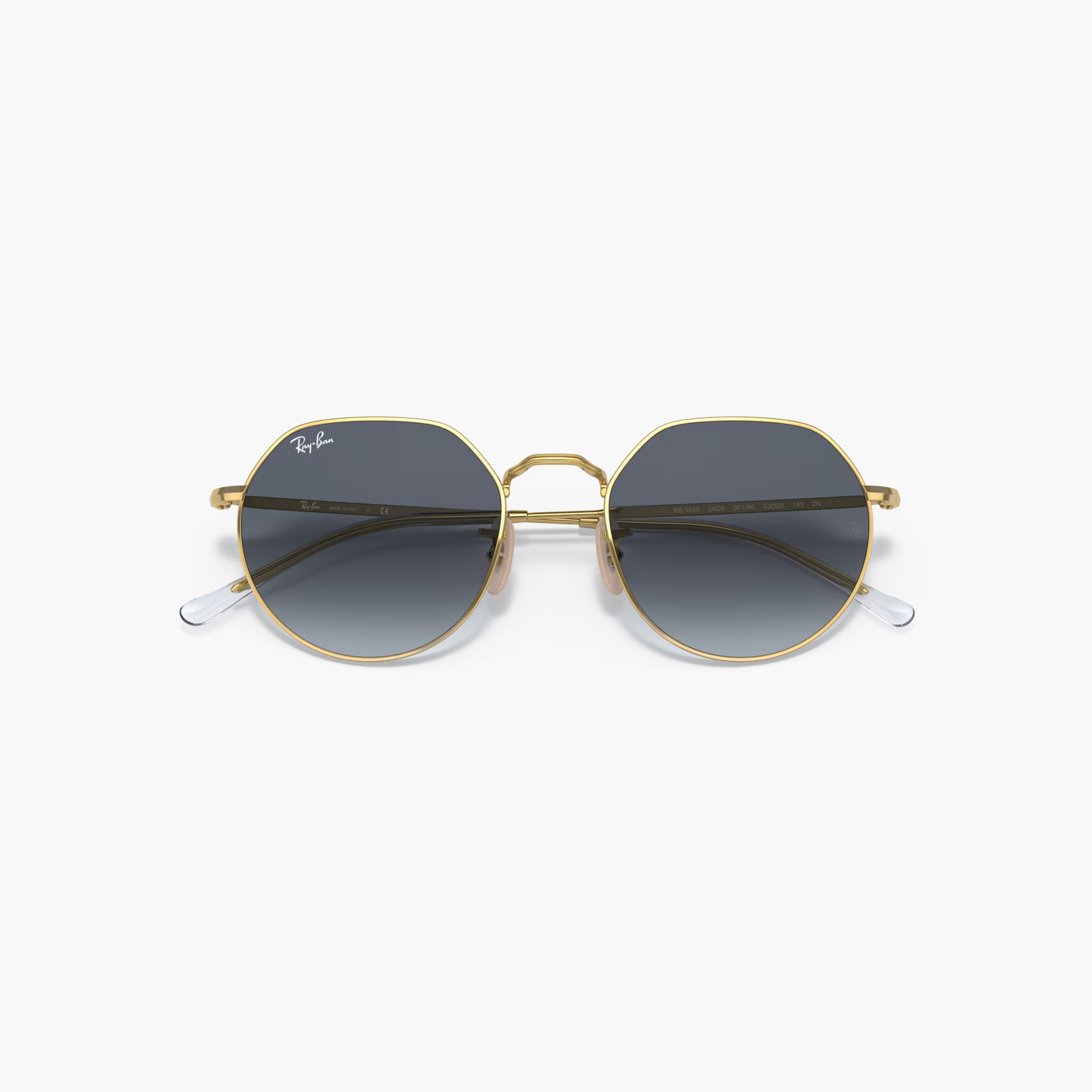 نظارة شمسية بإطار كامل ووسادات أنف أريستا من راي بان-men-sunglasses-image-3
