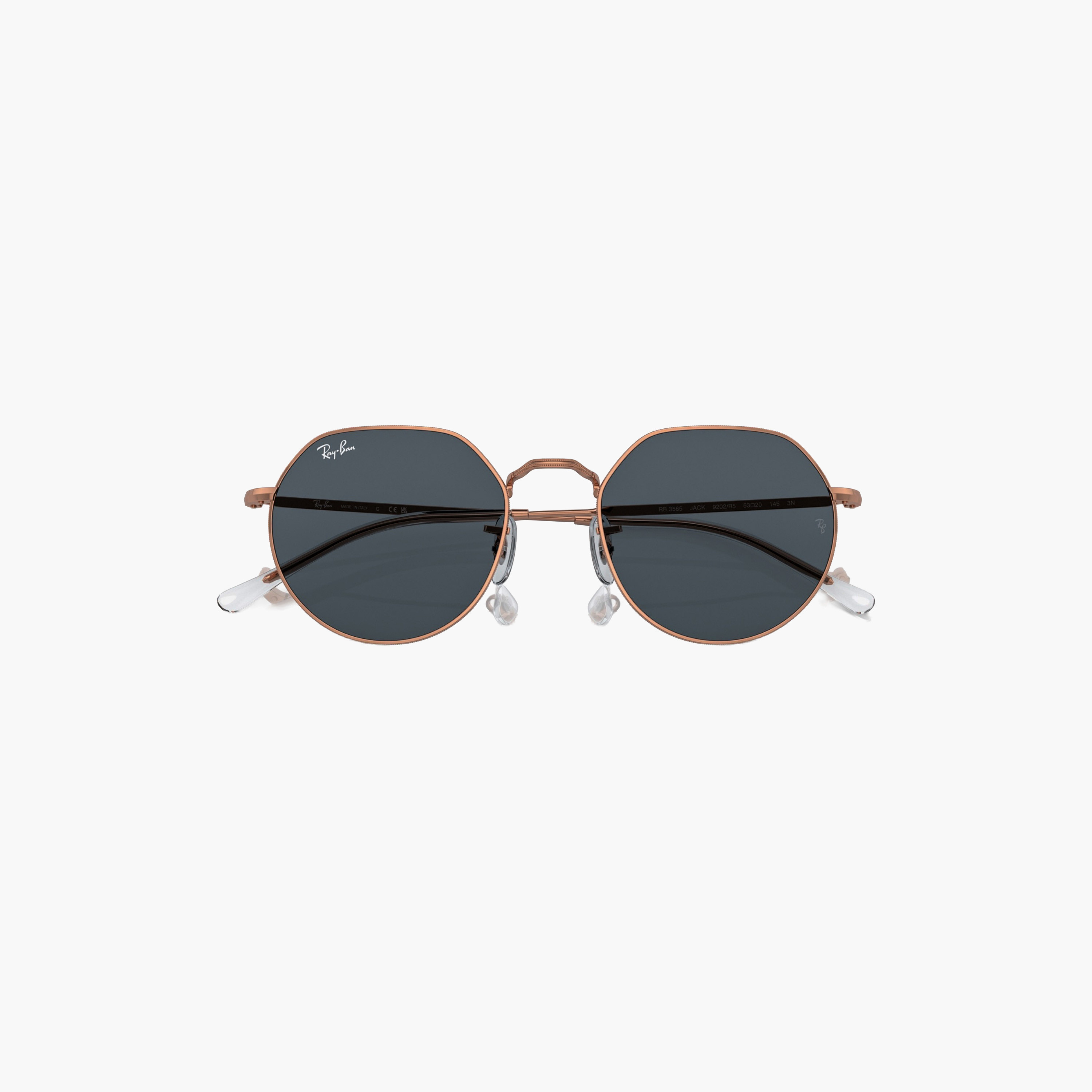Ray-Ban Unisex Mirrored Blue Lens Sunglasses-men-sunglasses-image-3
