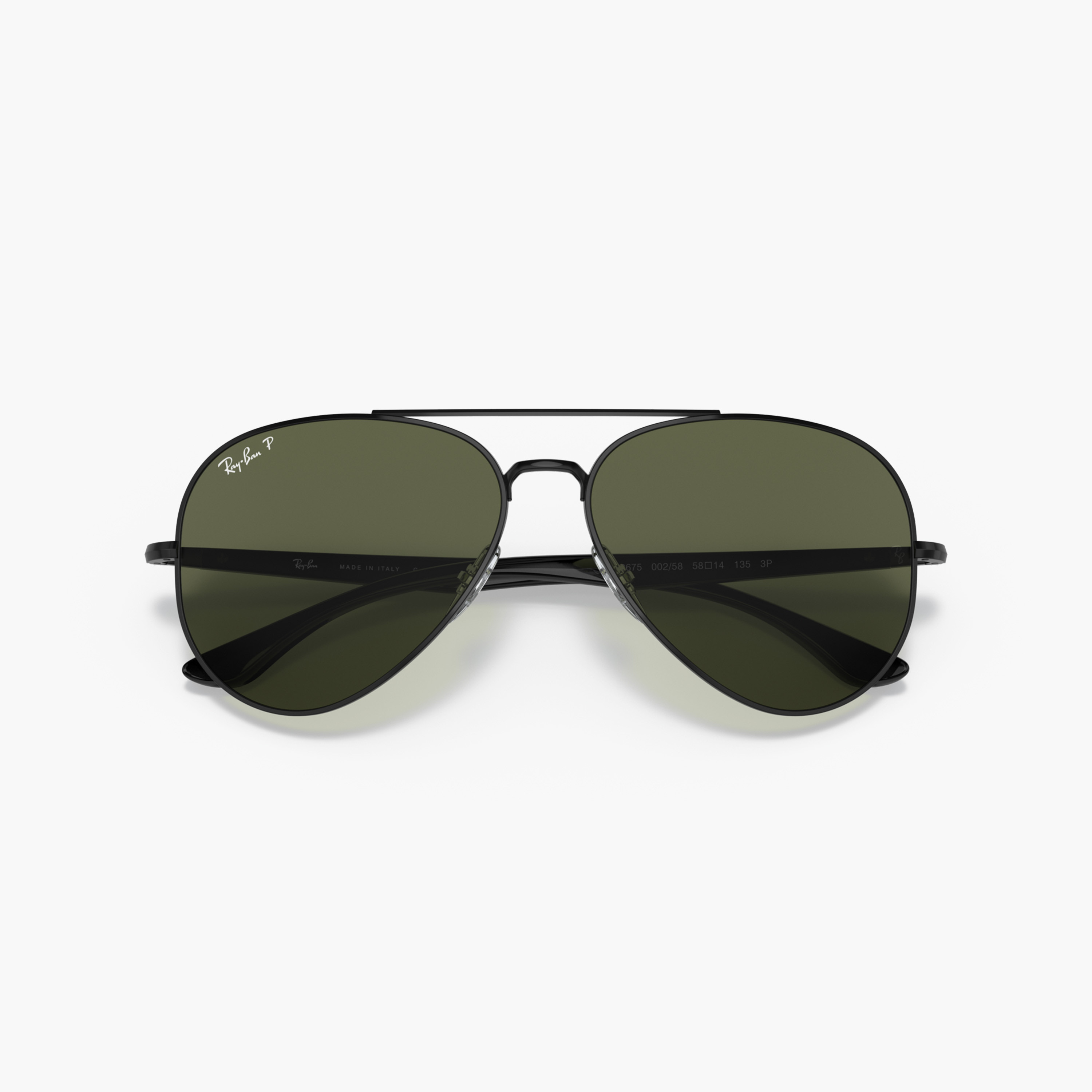 Ray-Ban Full Rim Aviator Sunglasses with Nose Pad-women-sunglasses-image-1