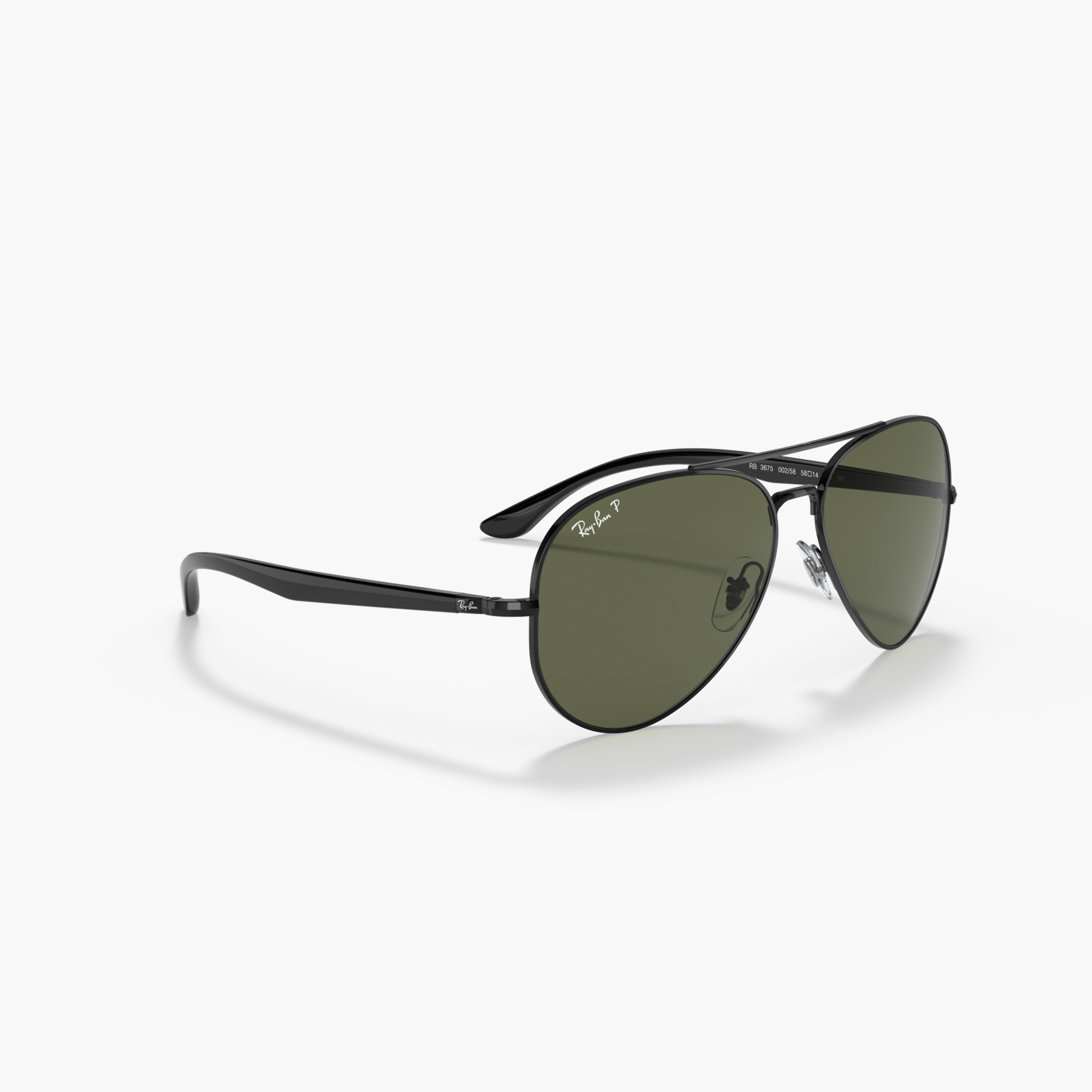 Ray-Ban Full Rim Aviator Sunglasses with Nose Pad-women-sunglasses-image-3