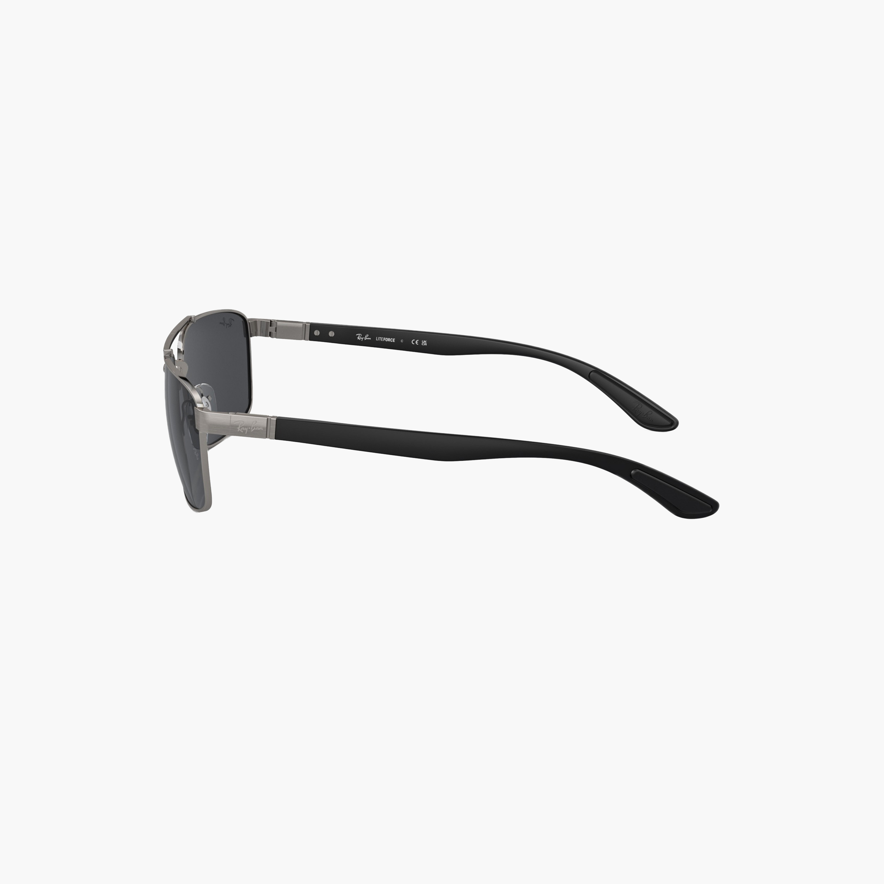 Ray-Ban Unisex Rectangle Grey Lens Sunglasses-men-sunglasses-image-2