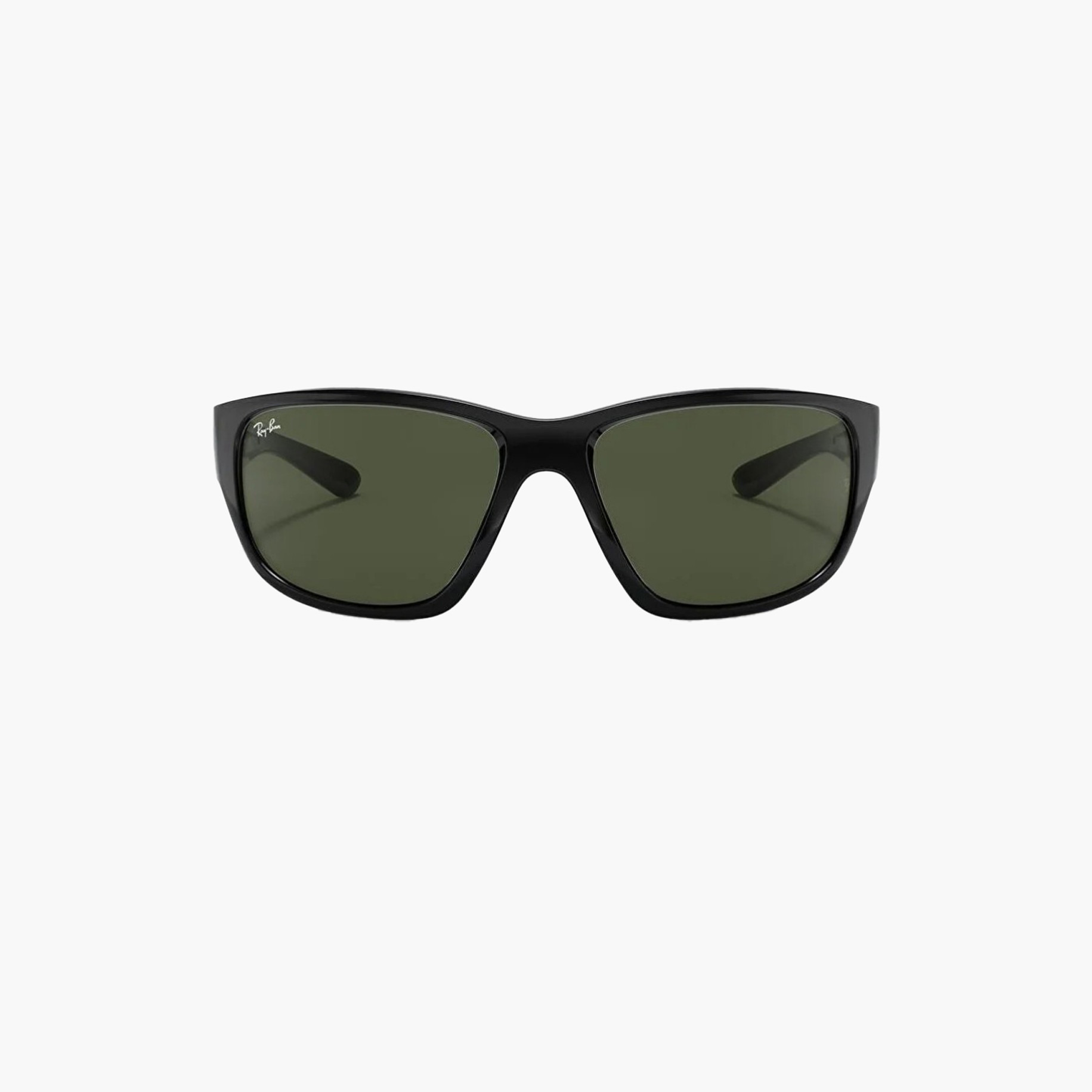 Ray-Ban Unisex Wayfarer Green Lens Sunglasses-men-sunglasses-image-1