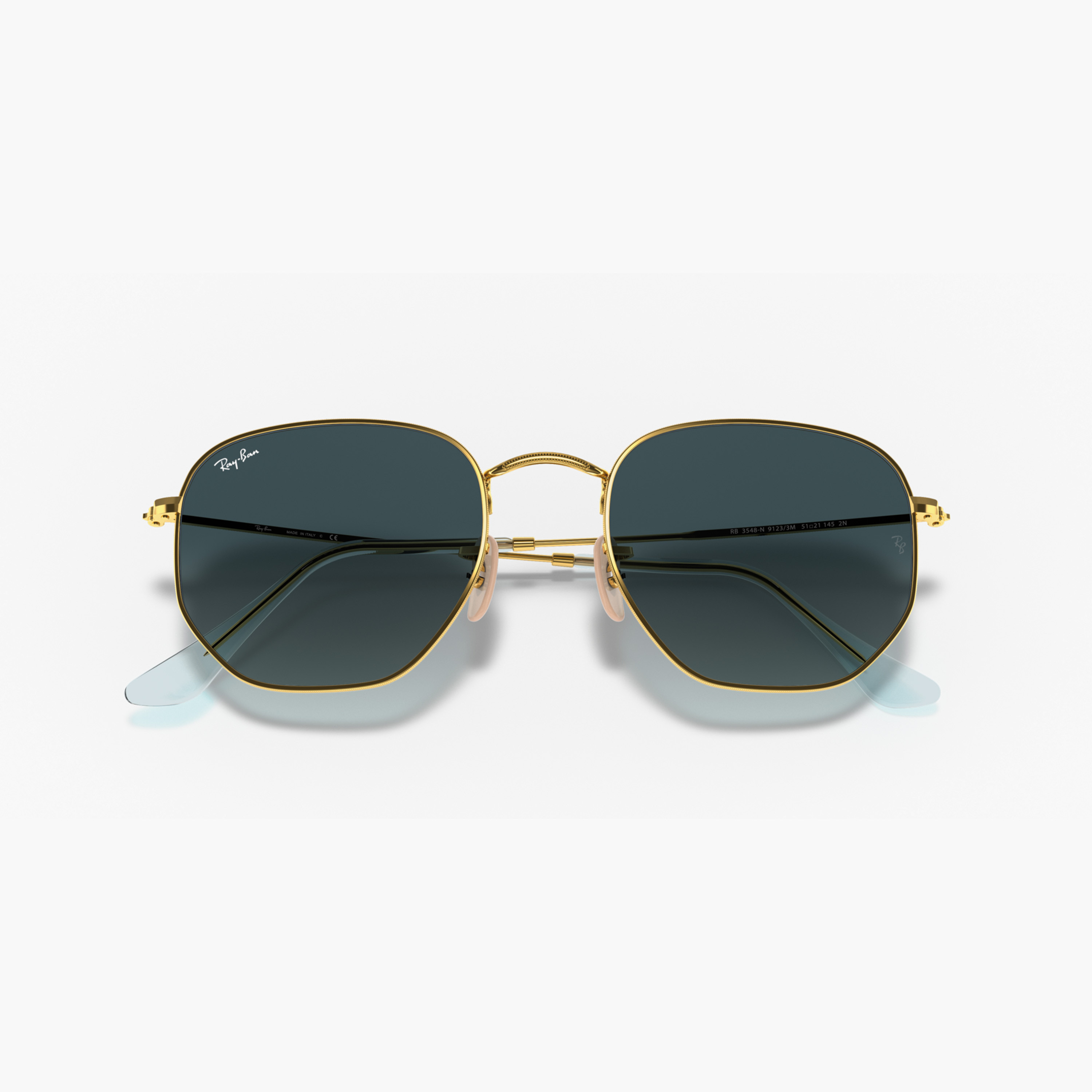 Ray-Ban Arista Hexagonal Frame Sunglasses with Nosepads-men-sunglasses-image-2