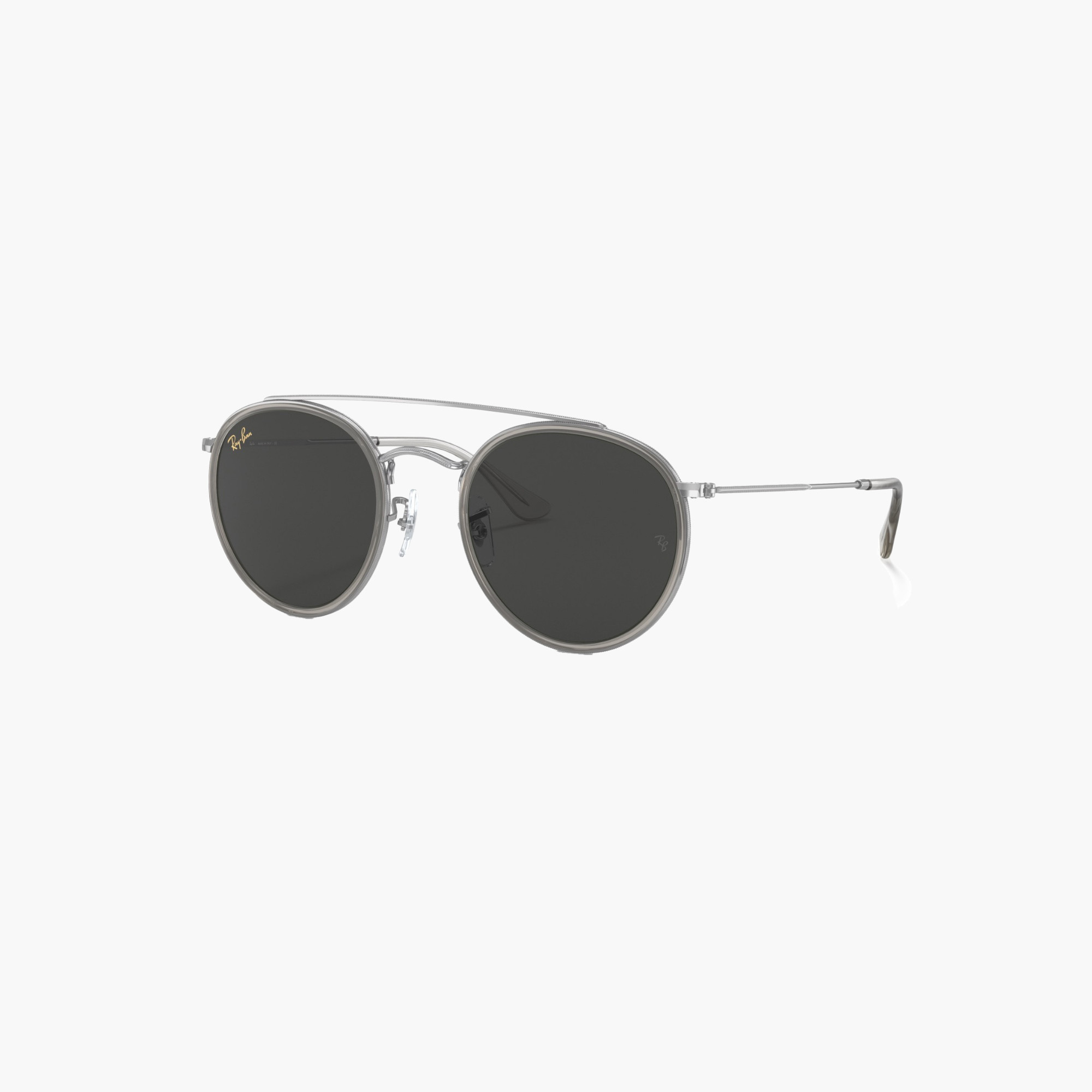 نظارة شمسية بيضاوية بعدسات رمادية للجنسين من رايبان-men-sunglasses-image-2