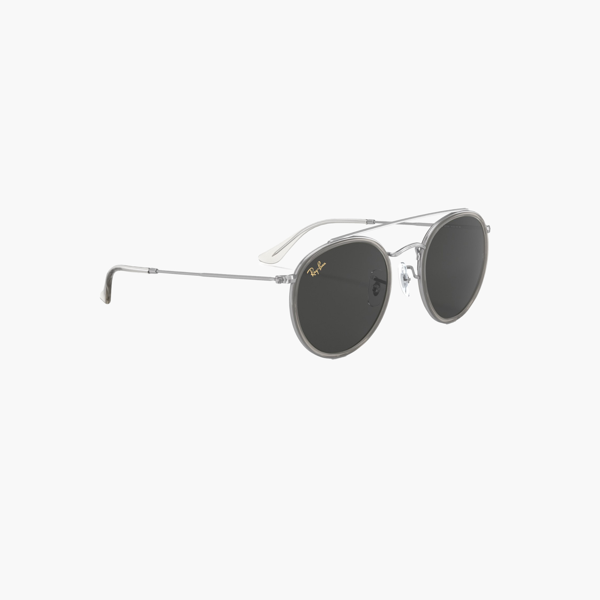 نظارة شمسية بيضاوية بعدسات رمادية للجنسين من رايبان-men-sunglasses-image-3
