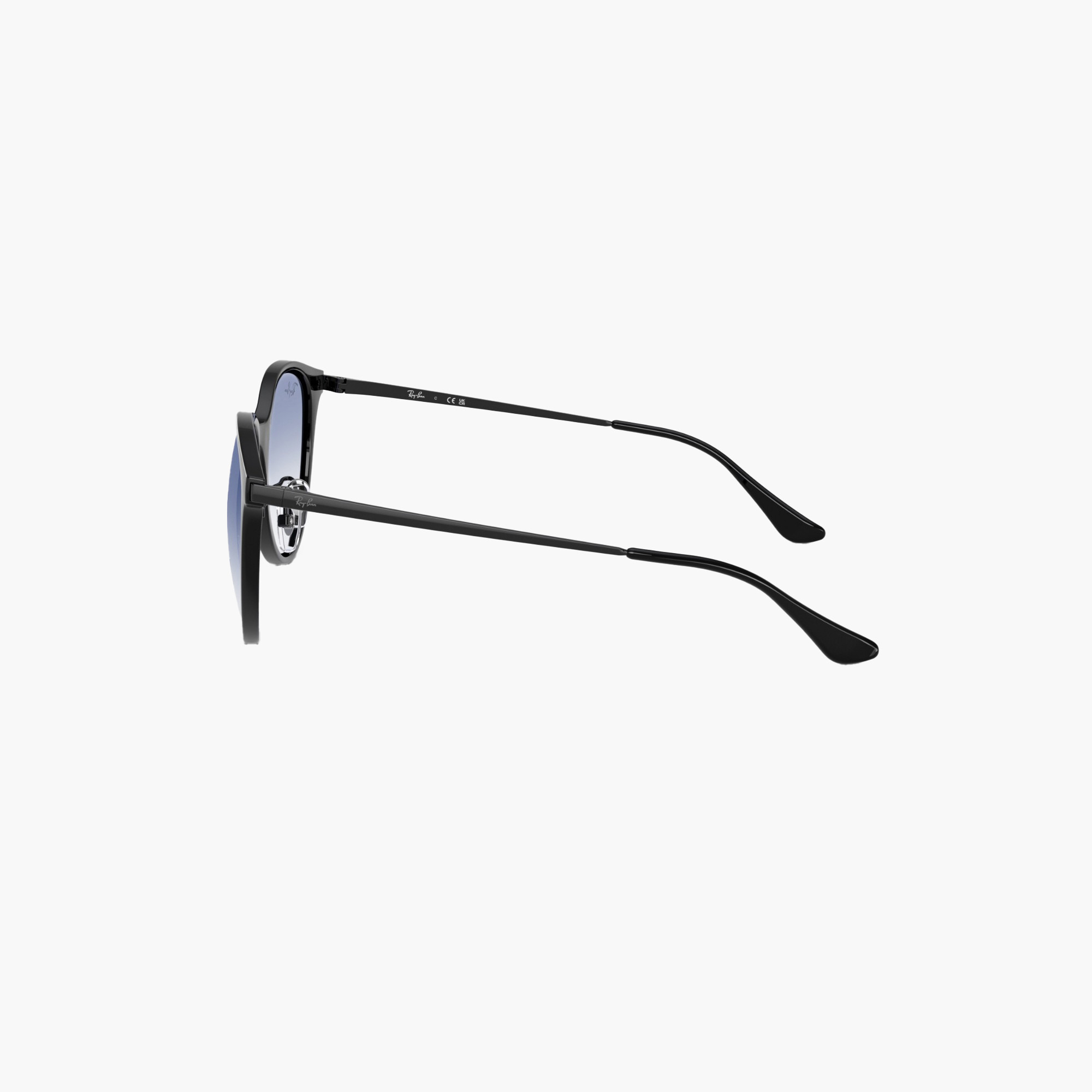 Ray-Ban Women Cat Eye Blue Lens Sunglasses-women-sunglasses-image-4