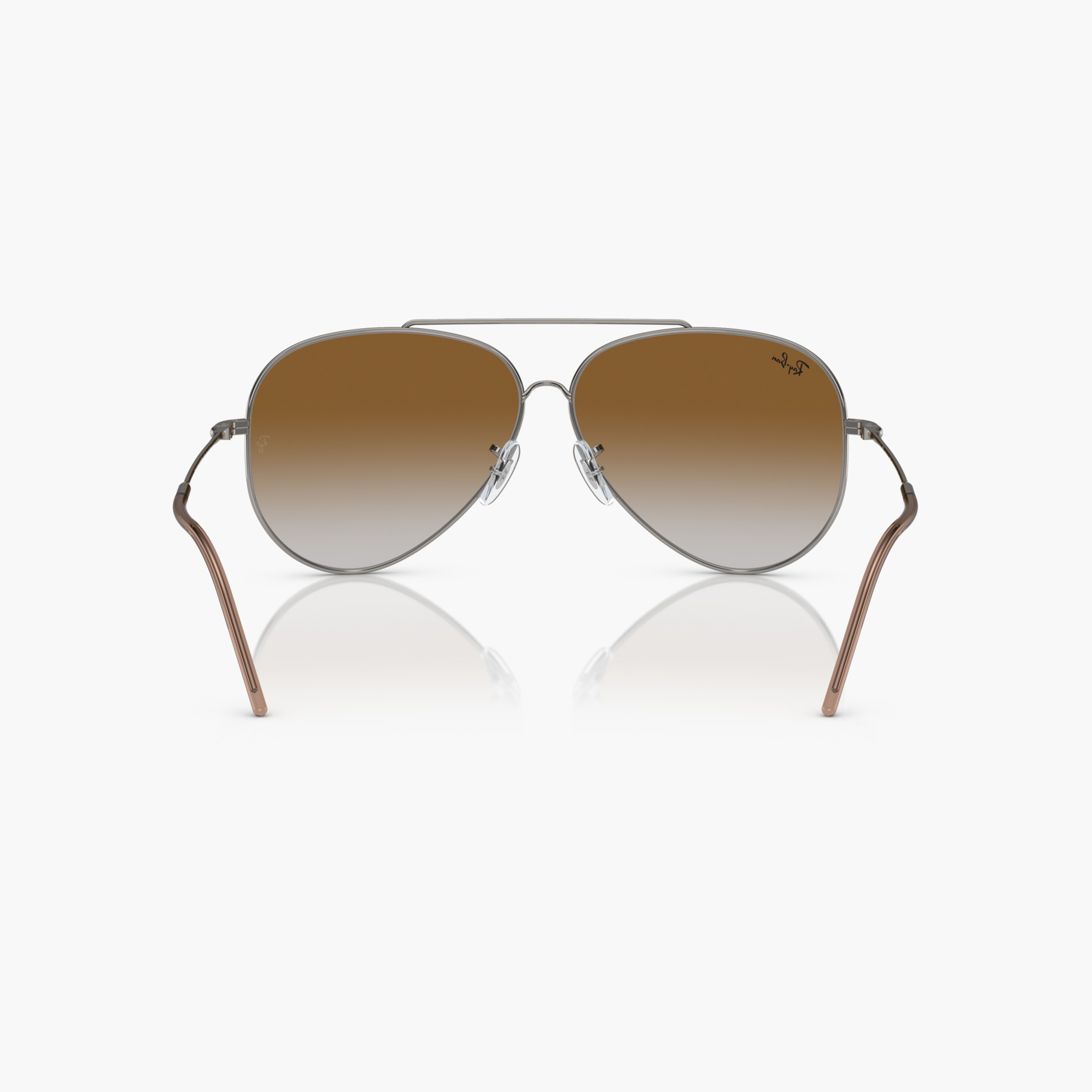 نظارة شمس أفياتور بعدسات ملونة وإطار كامل ووسادة أنف من راي بان-men-sunglasses-image-2