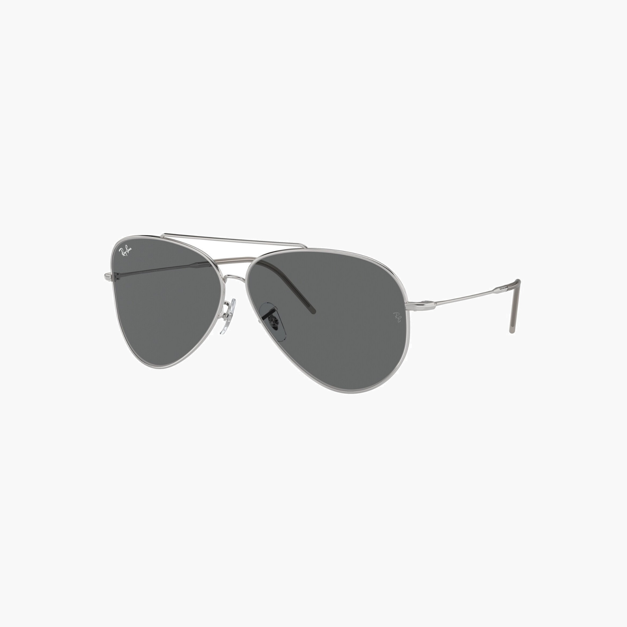Ray-Ban Unisex Aviator Grey Lens Sunglasses-men-sunglasses-image-5