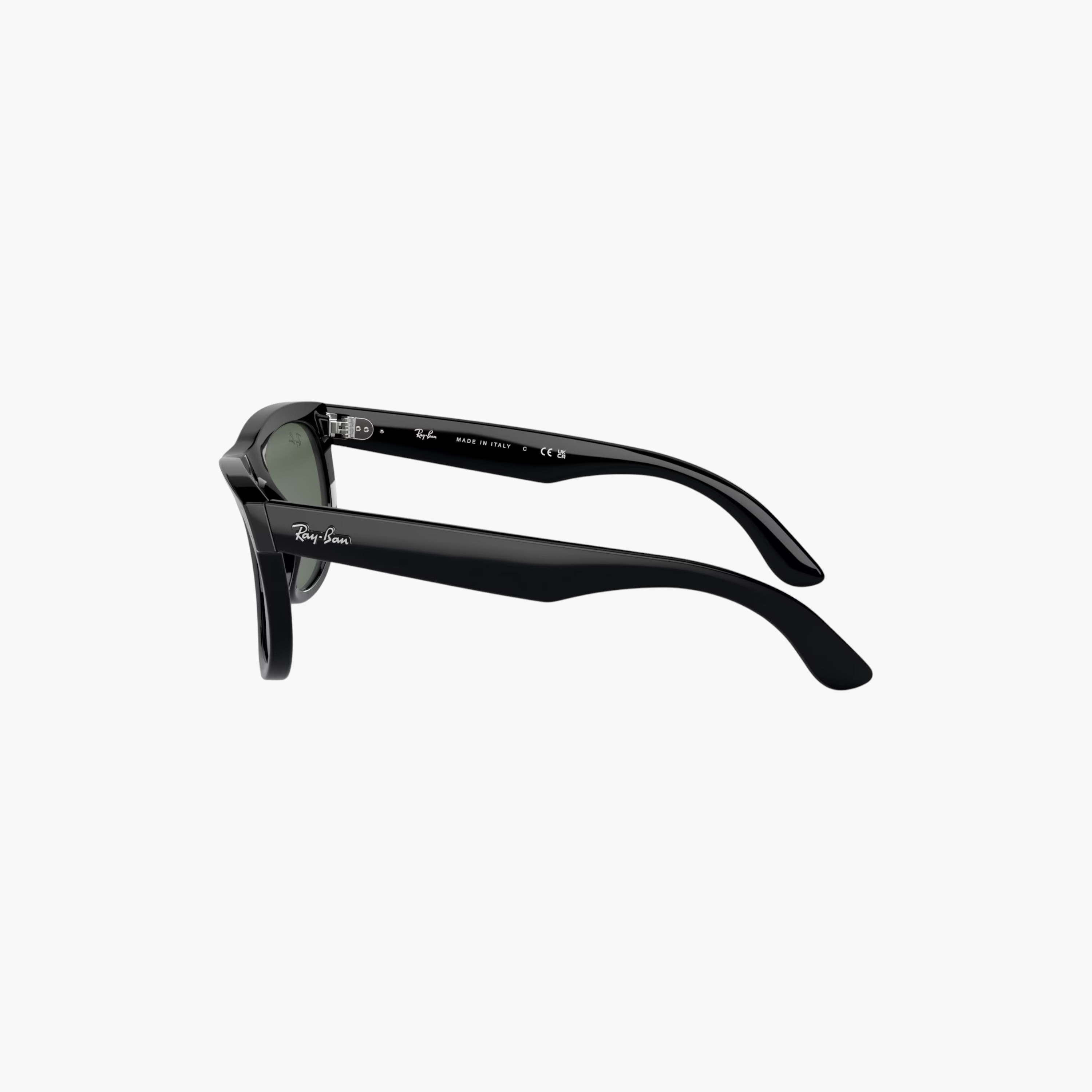 Ray-Ban Unisex Wayfarer Green Lens Sunglasses-men-sunglasses-image-1