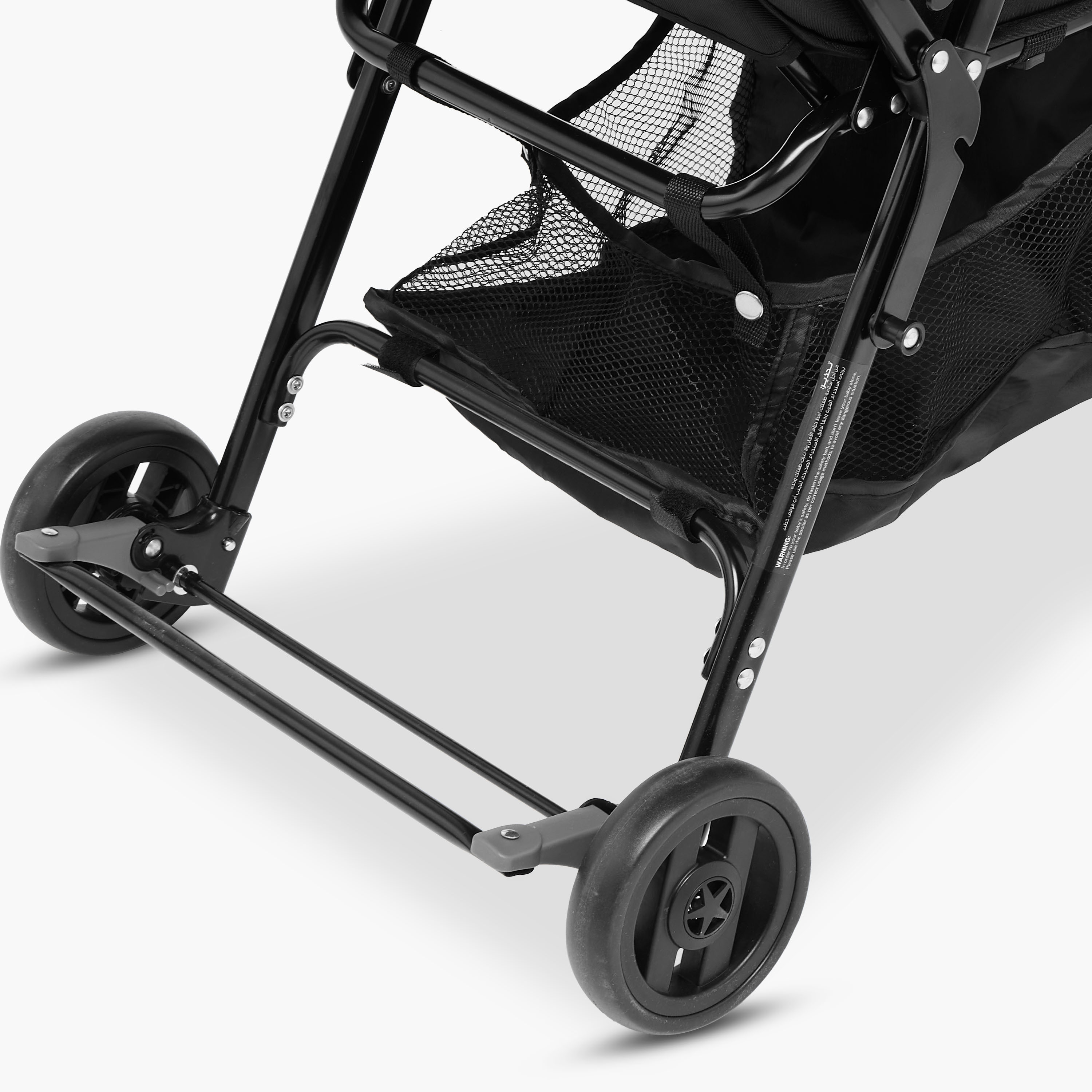 Juniors Zoey Stroller with Push Button Folding System, Metal Frame and Wheel Lock-baby-gear-strollersandprams-strollers-image-5