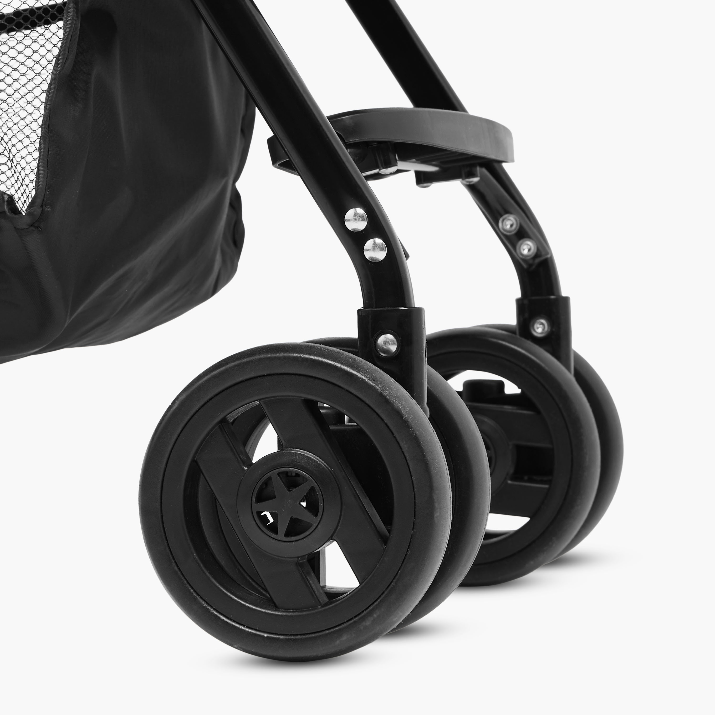 Juniors Zoey Stroller with Push Button Folding System, Metal Frame and Wheel Lock-baby-gear-strollersandprams-strollers-image-6