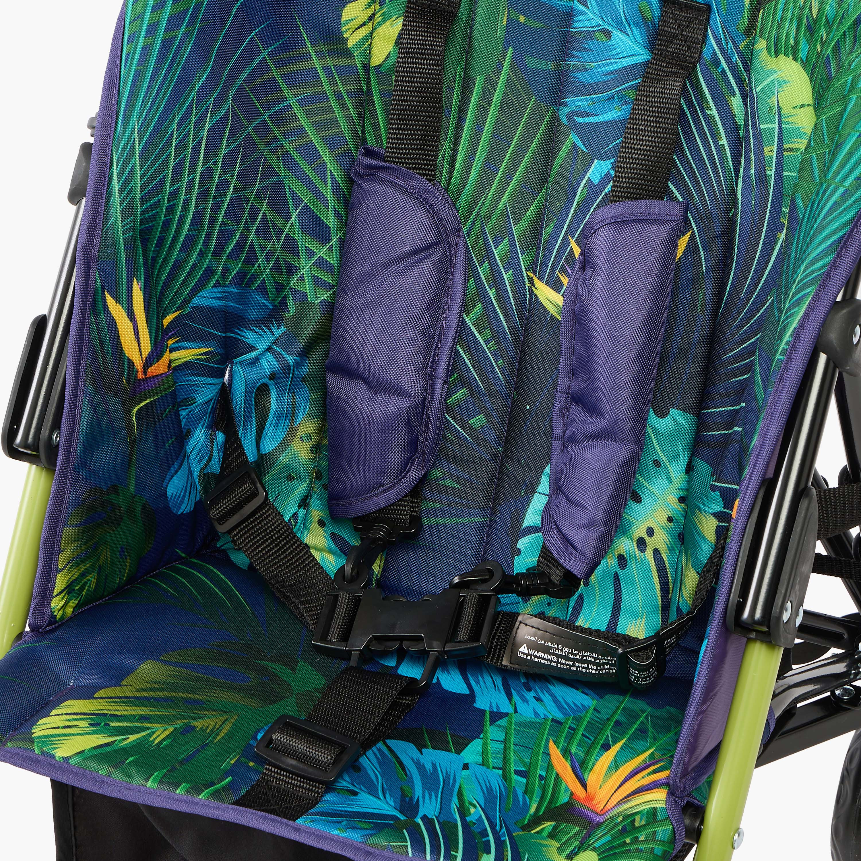 Juniors Scooty Butterfly Print Baby Buggy Stroller-baby-gear-strollersandprams-buggies-image-4