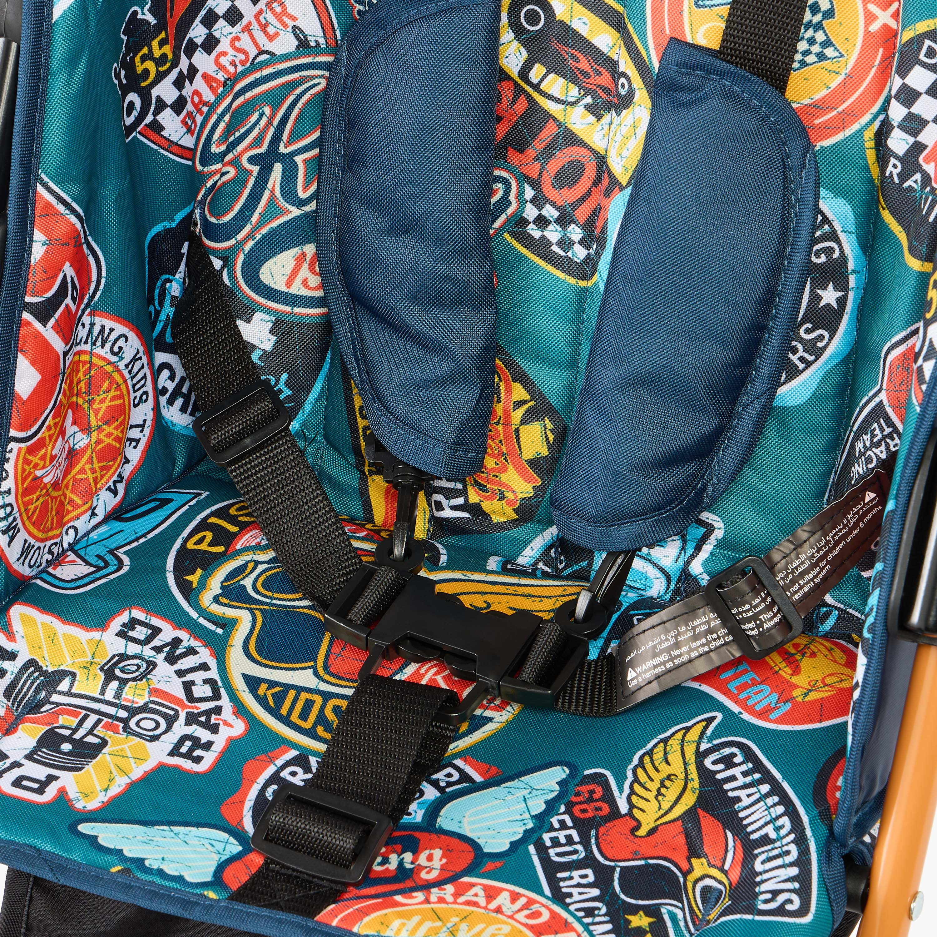 Juniors Scooty Butterfly Print Baby Buggy Stroller-baby-gear-strollersandprams-buggies-image-4