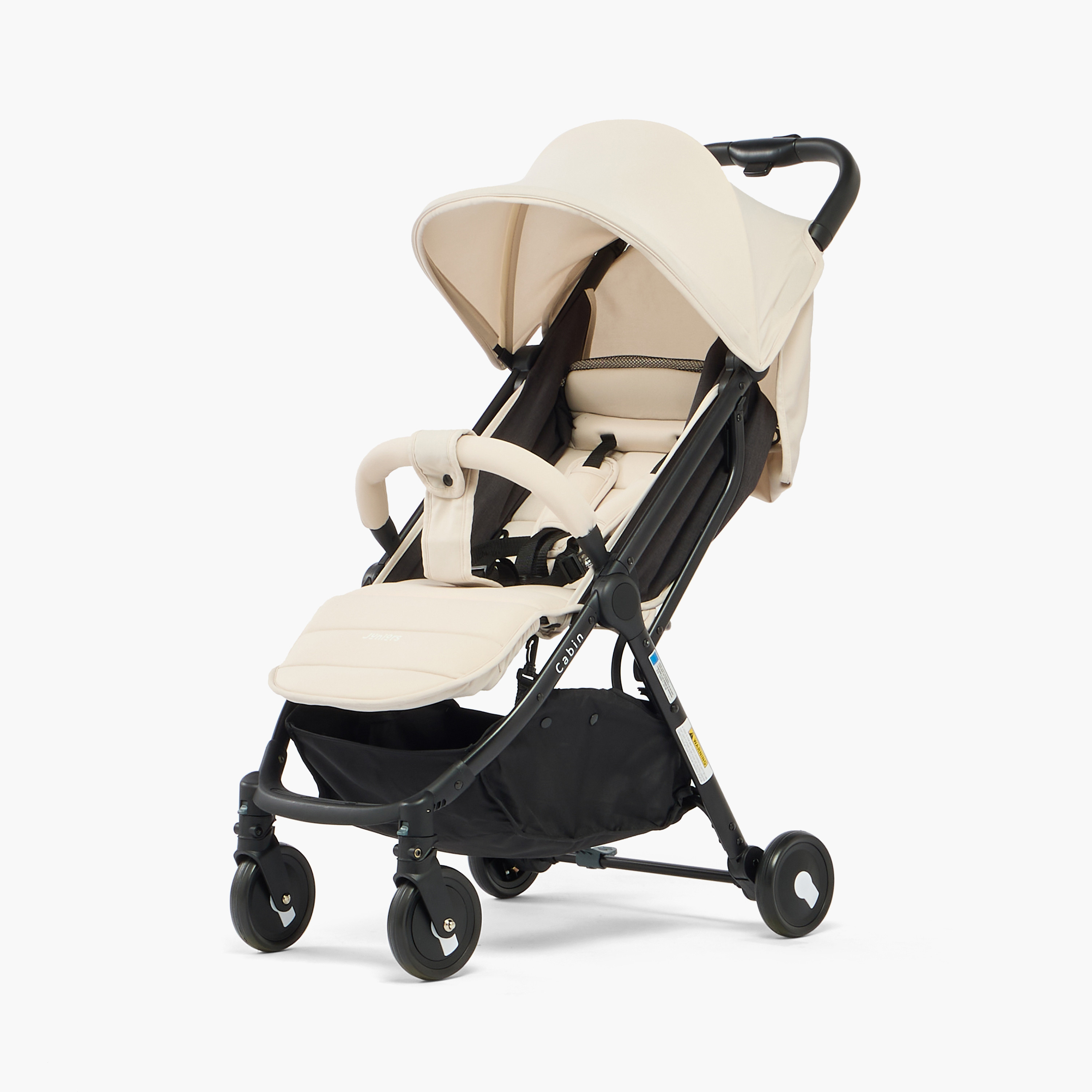 Juniors Cabin Approved Stroller with 3-Fold System, Aluminium Frame and Wheel Lock-baby-gear-strollersandprams-strollers-image-2