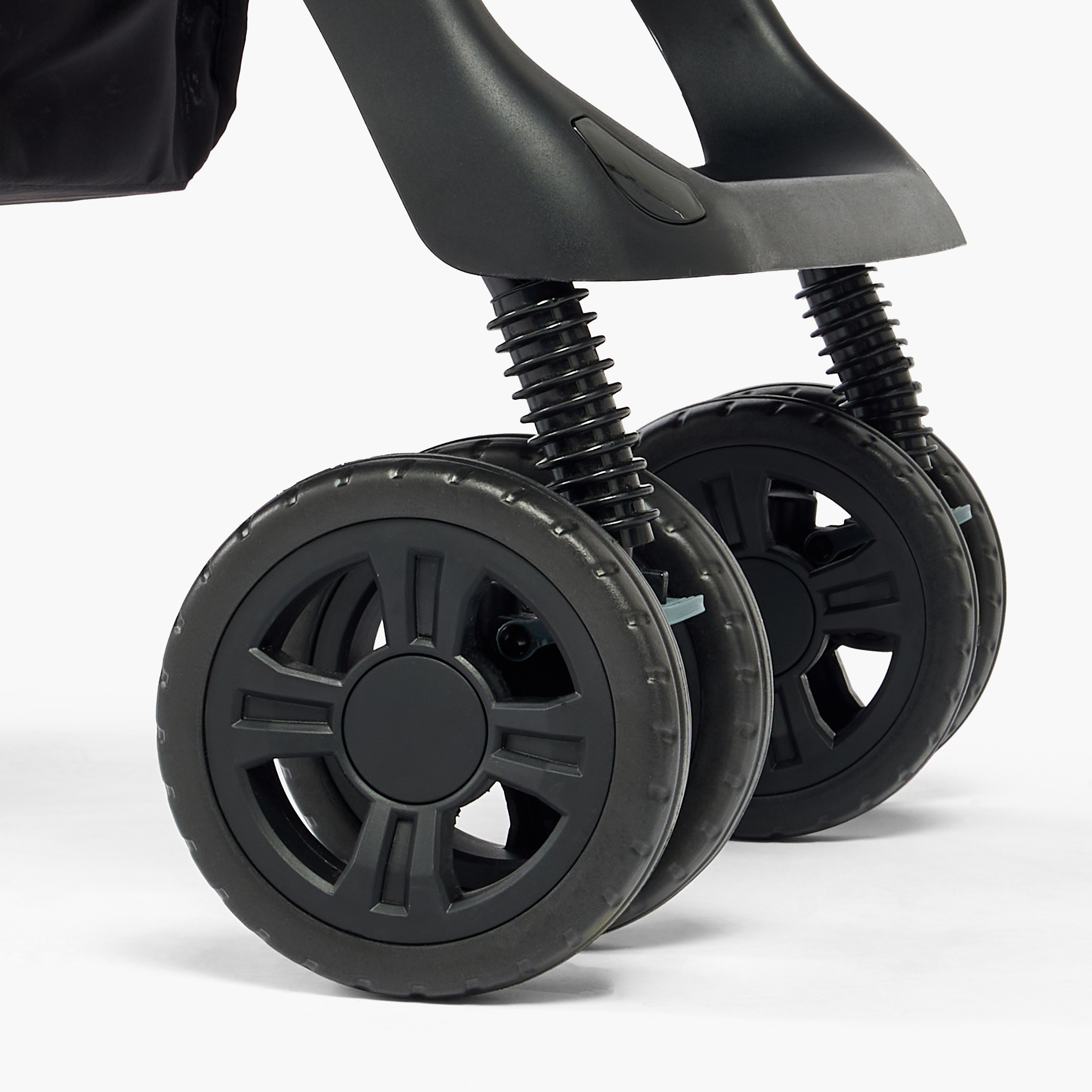 عربة الأطفال هوجو مع مظلة من جونيورز - سباركلينج جريب-baby-gear-strollersandprams-strollers-image-4