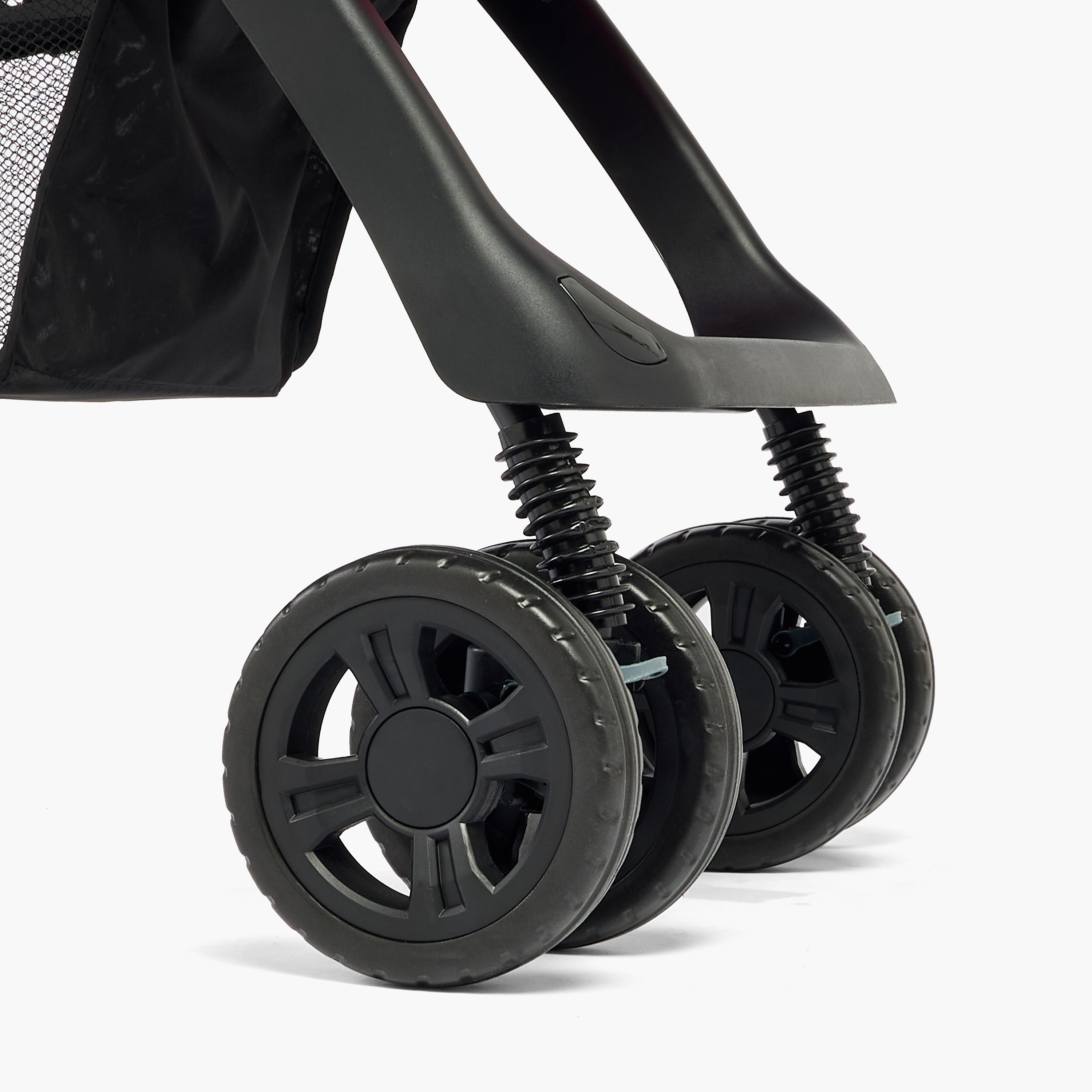 عربة الأطفال هوجو مع مظلة من جونيورز - سباركلينج جريب-baby-gear-strollersandprams-strollers-image-3