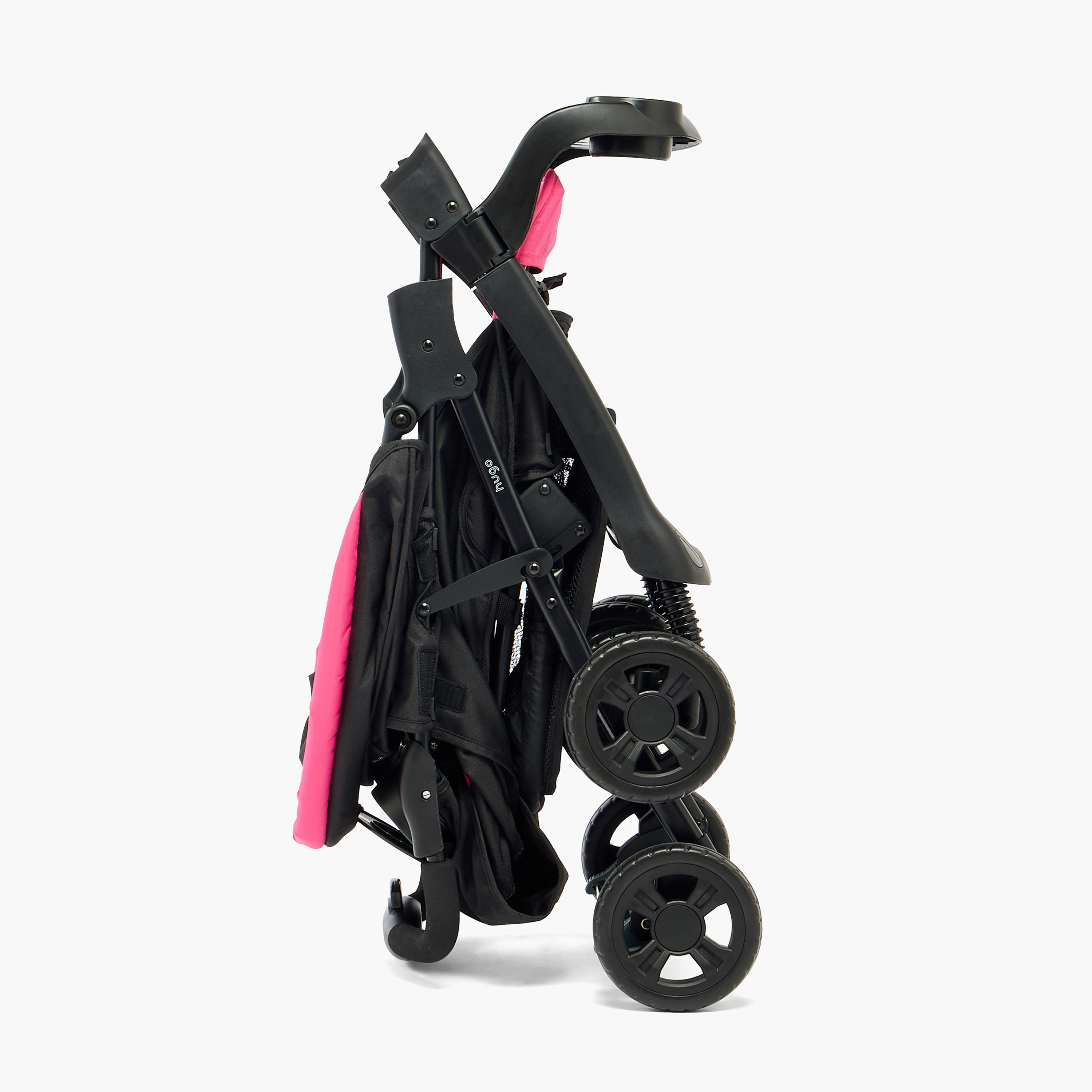 عربة الأطفال هوجو مع مظلة من جونيورز - سباركلينج جريب-baby-gear-strollersandprams-strollers-image-1