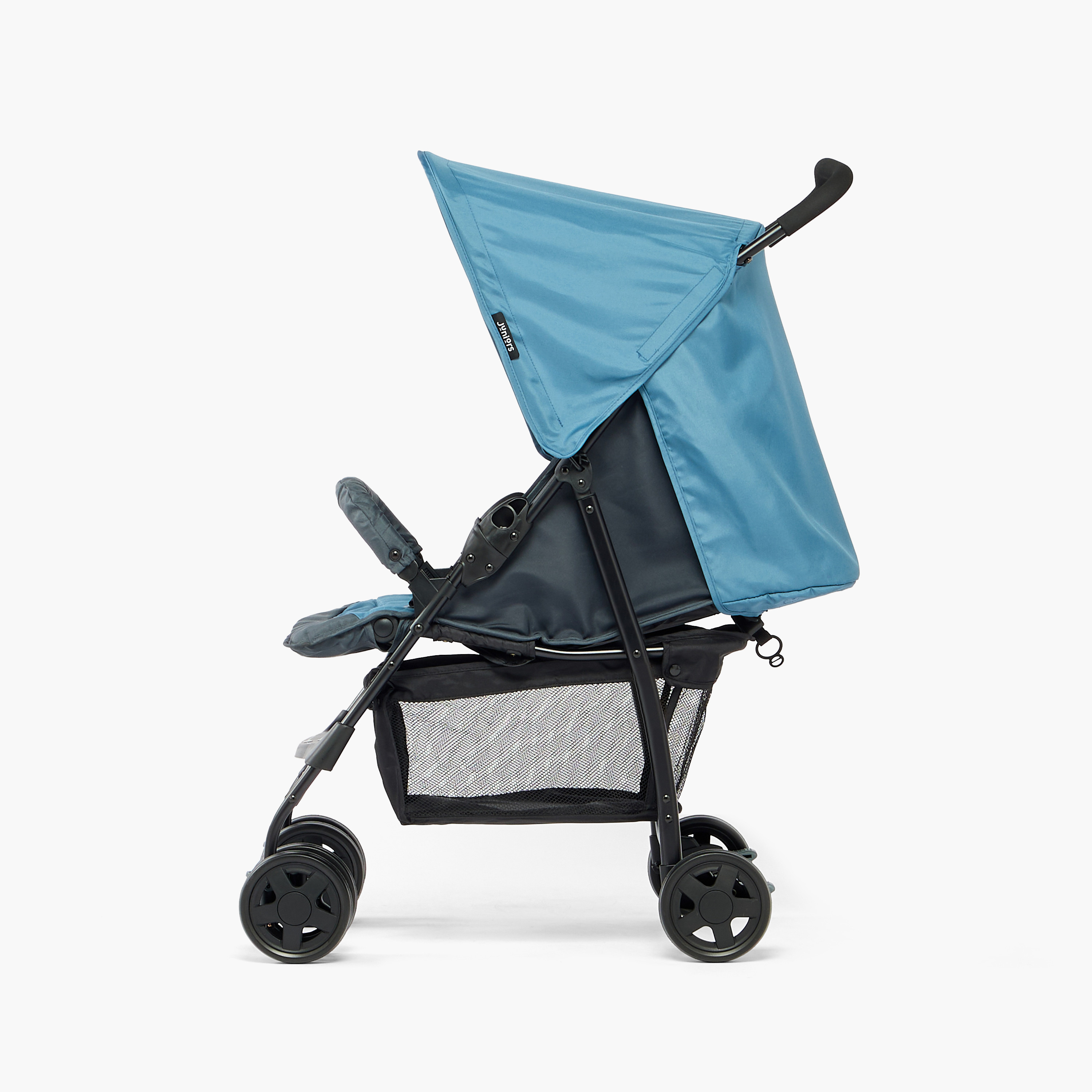 Juniors Trent Compact Stroller with 2-Hand Folding, Steel Frame and Wheel Lock-baby-gear-strollersandprams-strollers-image-3
