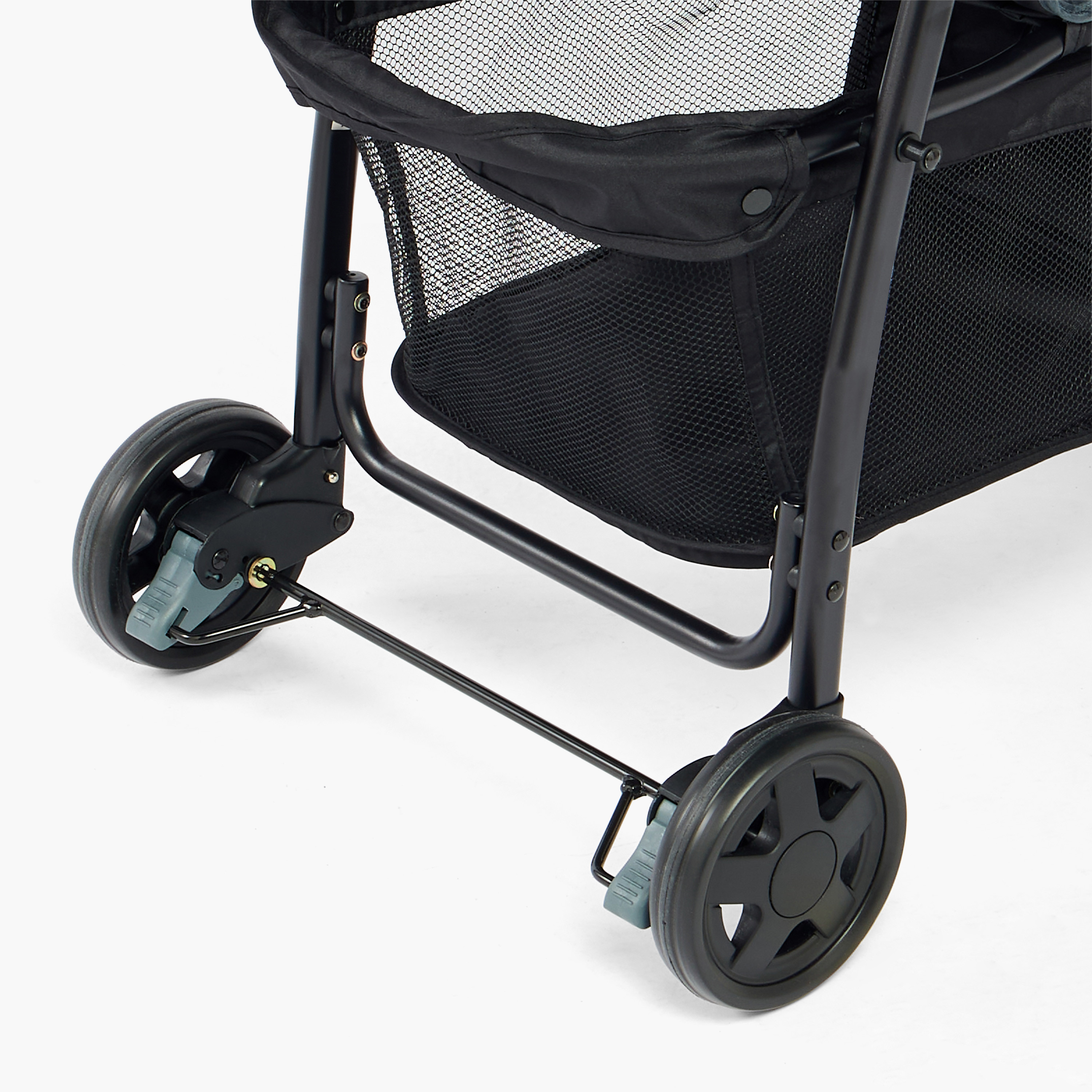 Juniors Trent Compact Stroller with 2-Hand Folding, Steel Frame and Wheel Lock-baby-gear-strollersandprams-strollers-image-6