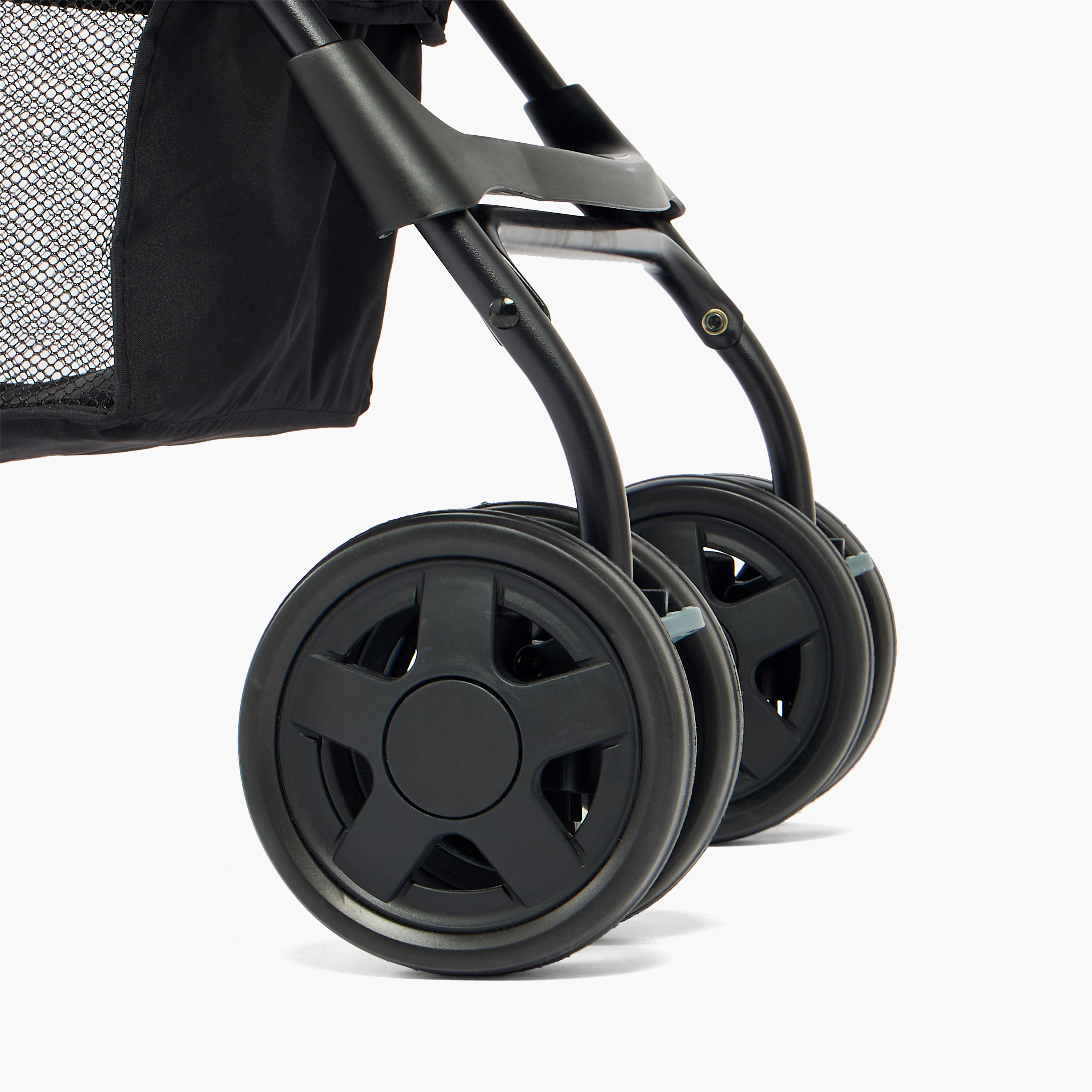 Juniors Trent Compact Stroller with 2-Hand Folding, Steel Frame and Wheel Lock-baby-gear-strollersandprams-strollers-image-7
