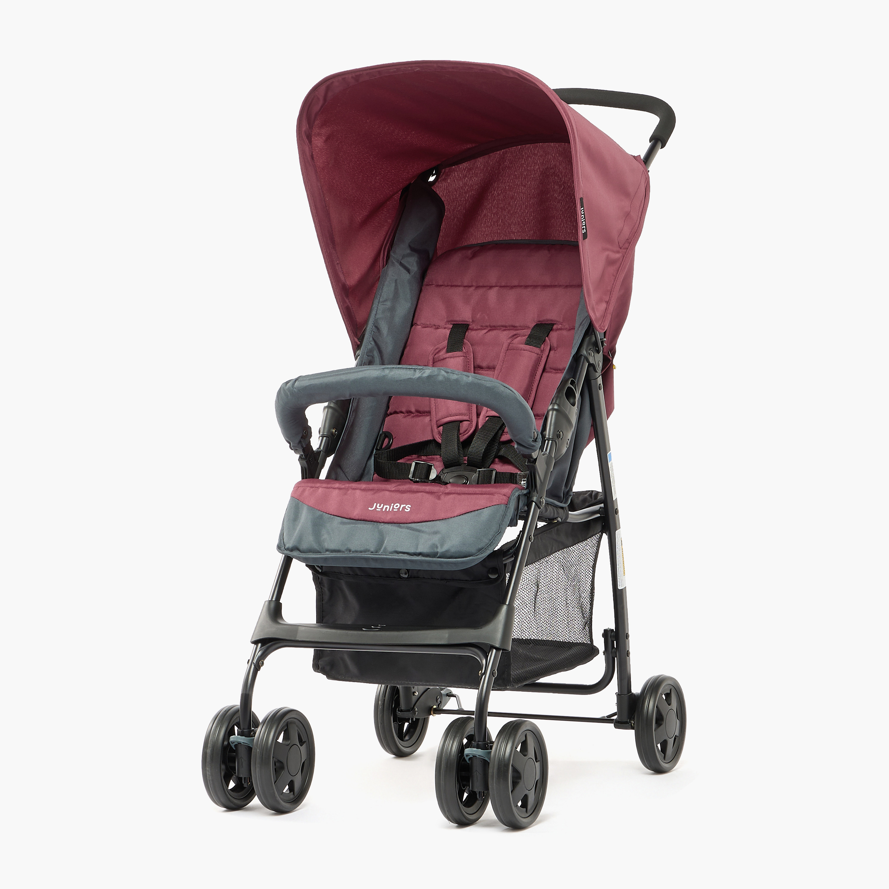 عربة أطفال ترينت المدمجة قابلة للطي بيدين بإطار فولاذ وقفل للعجلات من جونيورز-baby-gear-strollersandprams-strollers-image-9
