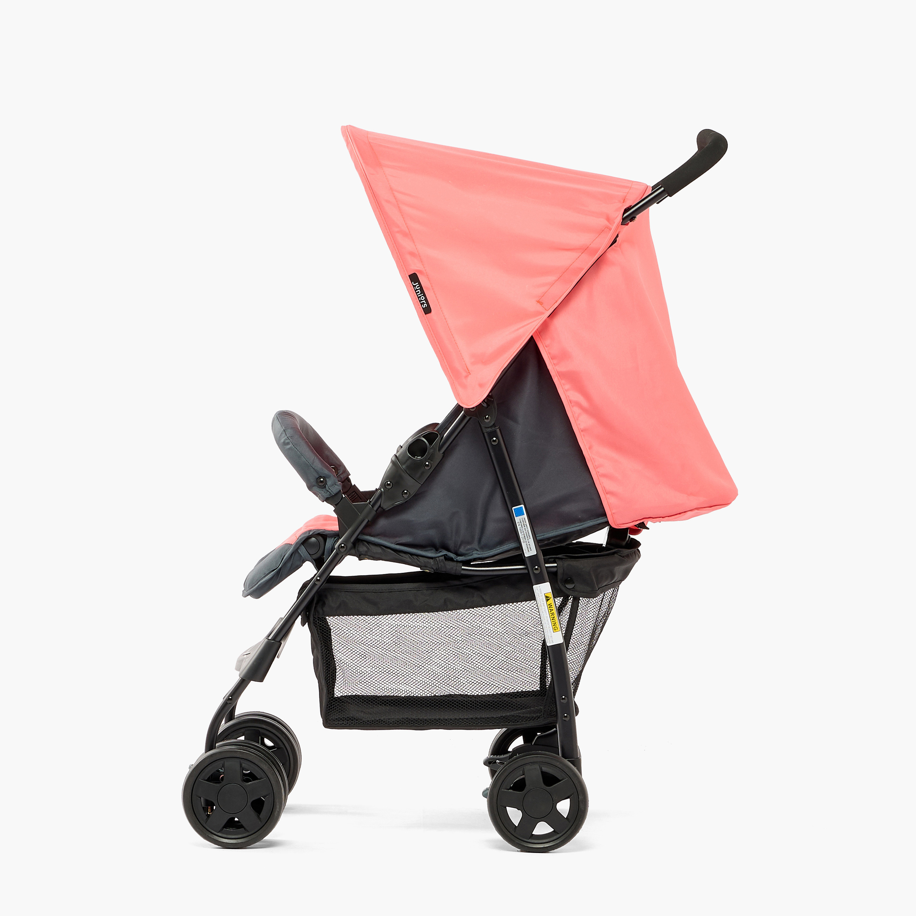 Juniors Trent Compact Stroller with 2-Hand Folding, Steel Frame and Wheel Lock-baby-gear-strollersandprams-strollers-image-3