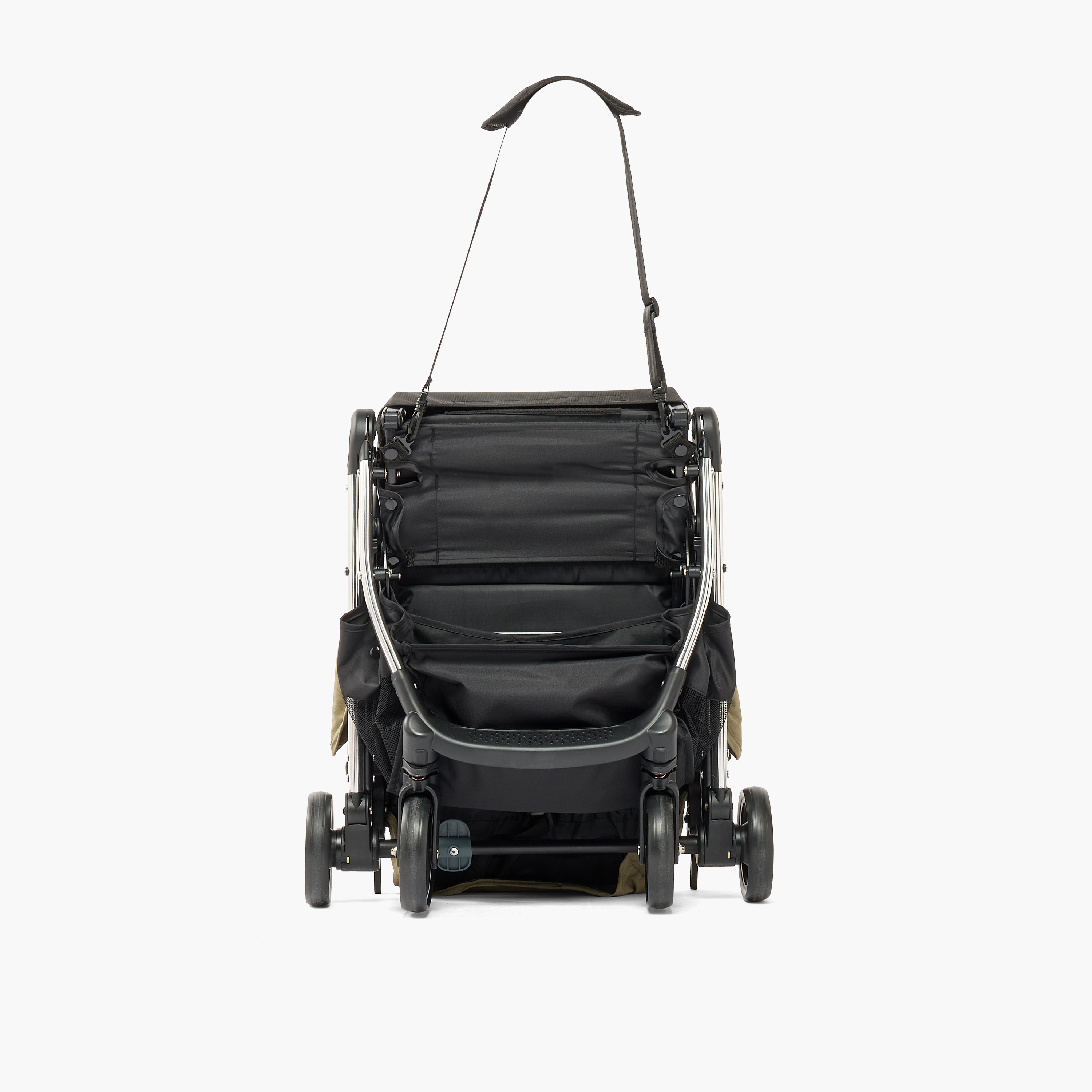 Giggles Pouch Cabin Approved Stroller with 3-Fold System, Aluminium Frame and Wheel Lock-baby-gear-strollersandprams-strollers-image-16