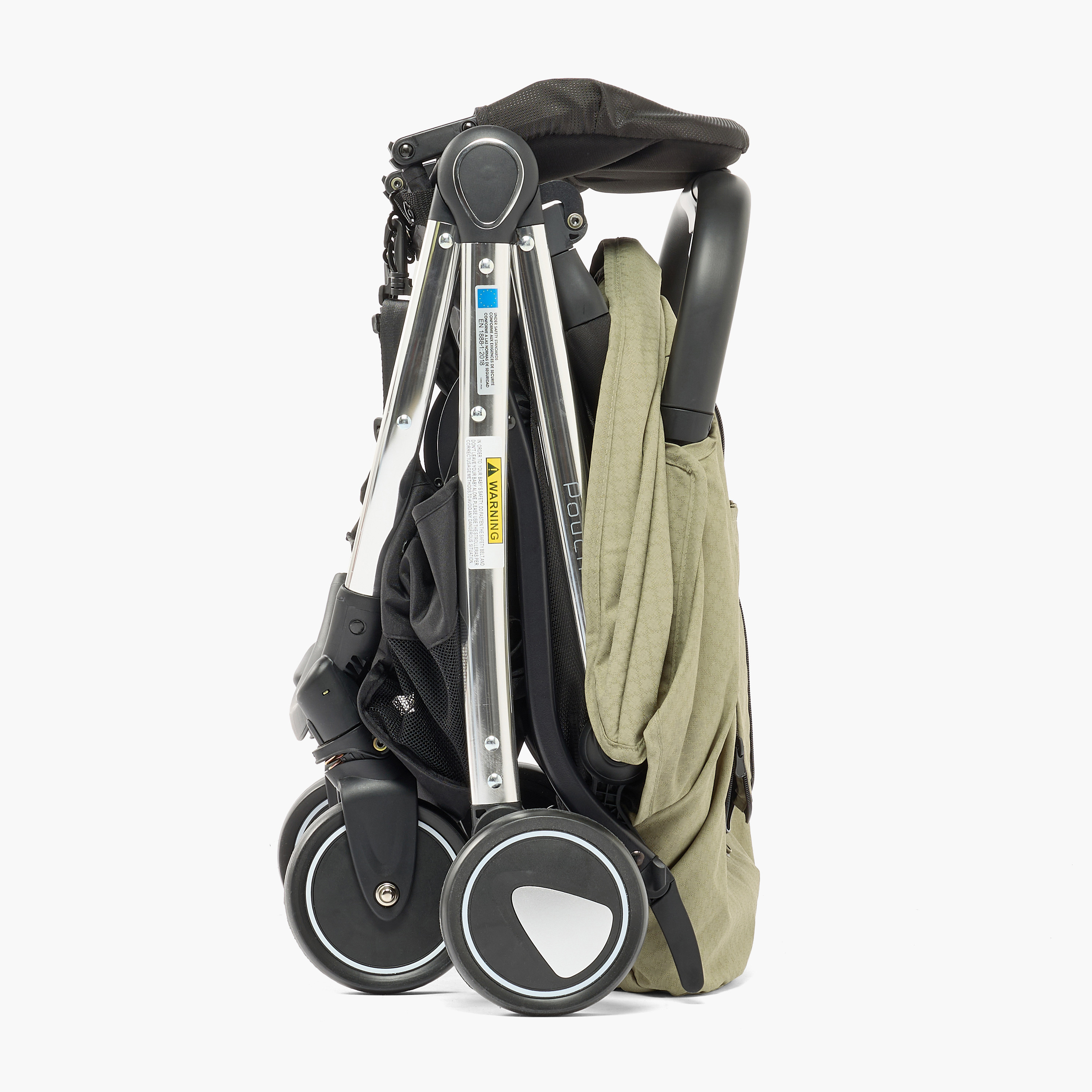 Giggles Pouch Cabin Approved Stroller with 3-Fold System, Aluminium Frame and Wheel Lock-baby-gear-strollersandprams-strollers-image-5