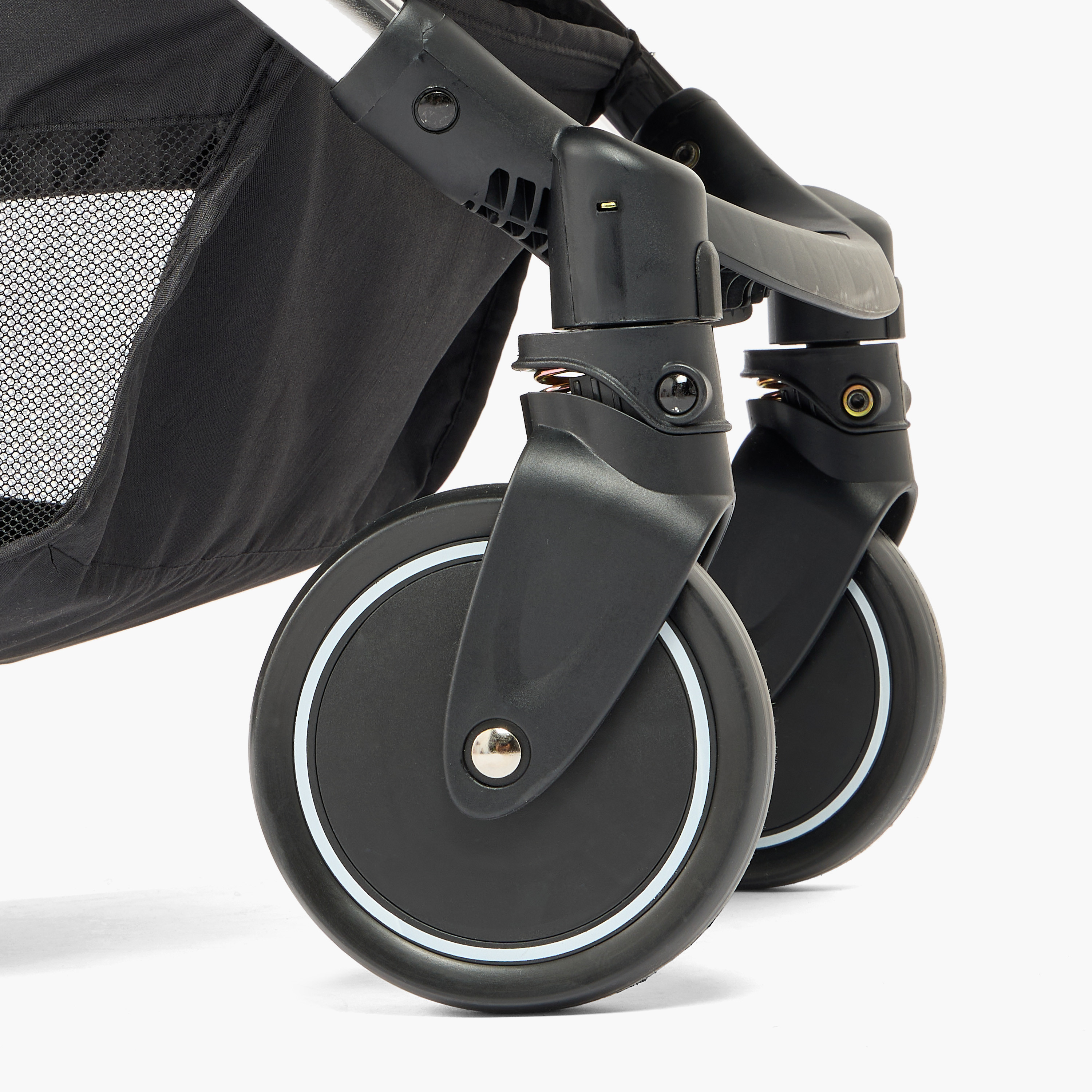 Giggles Pouch Cabin Approved Stroller with 3-Fold System, Aluminium Frame and Wheel Lock-baby-gear-strollersandprams-strollers-image-9