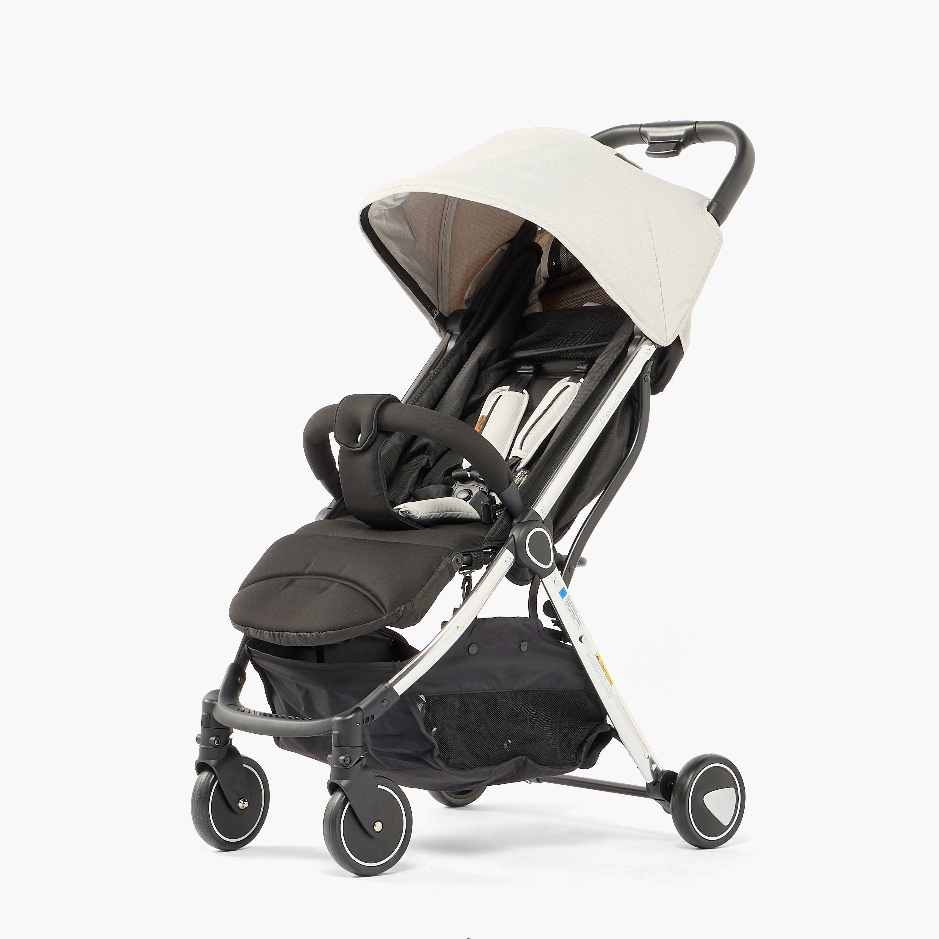 Giggles Pouch Cabin Approved Stroller with 3-Fold System, Aluminium Frame and Wheel Lock-baby-gear-strollersandprams-strollers-image-2