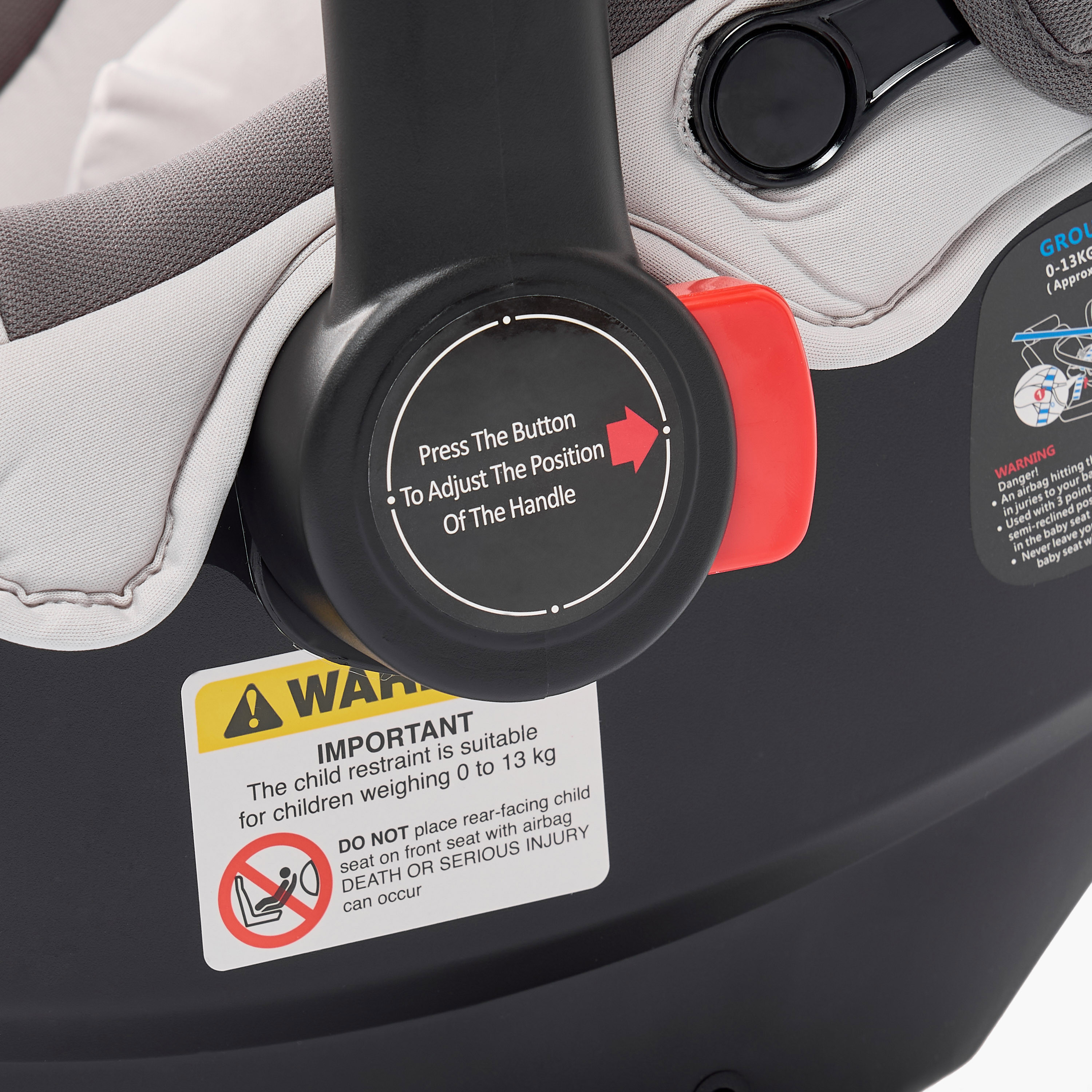 Juniors Golf Infant Car Seat with Side Impact Protection, Rear Facing and Seat Belt System-baby-gear-carseats-image-13