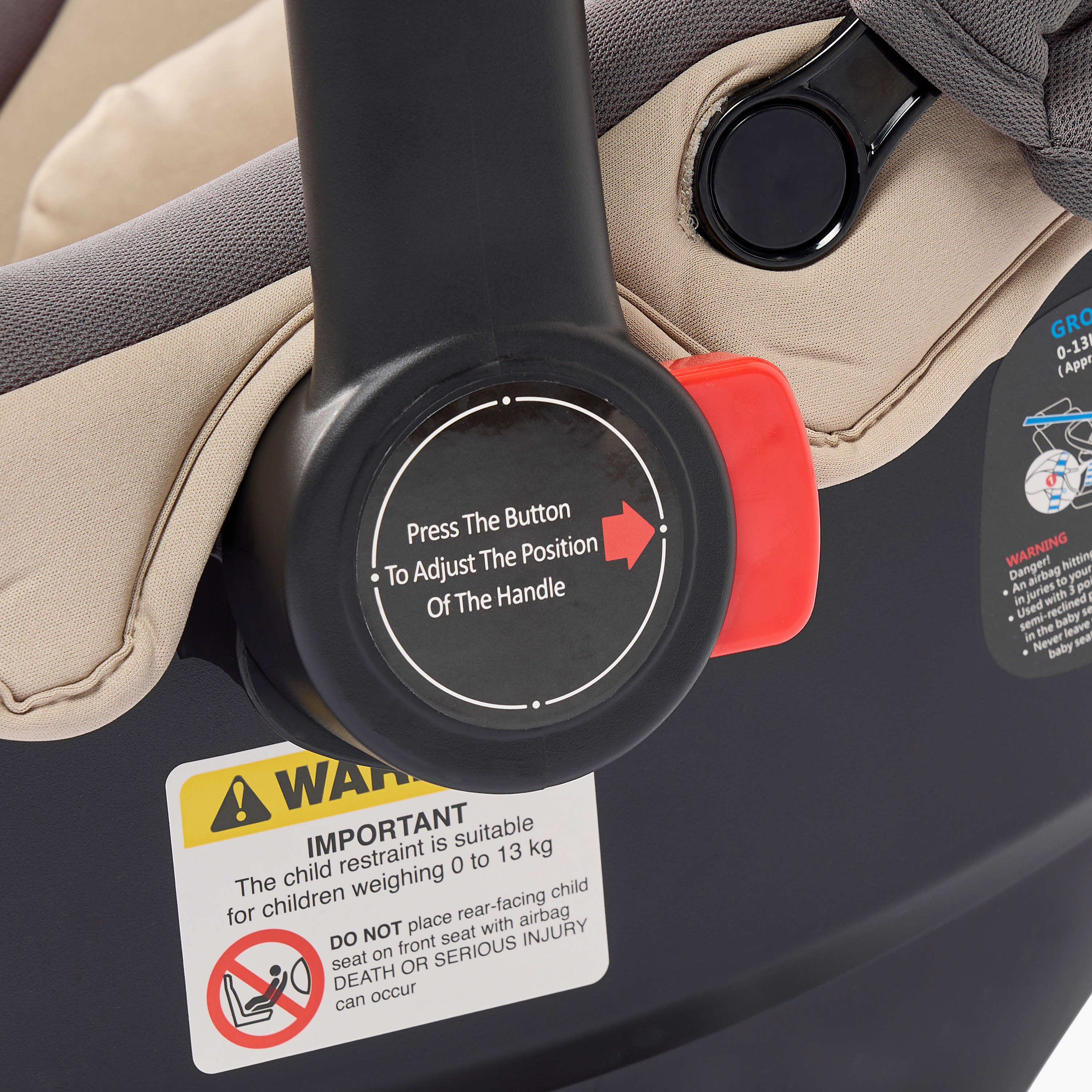 Juniors Golf Infant Car Seat with Side Impact Protection, Rear Facing and Seat Belt System-baby-gear-carseats-image-13