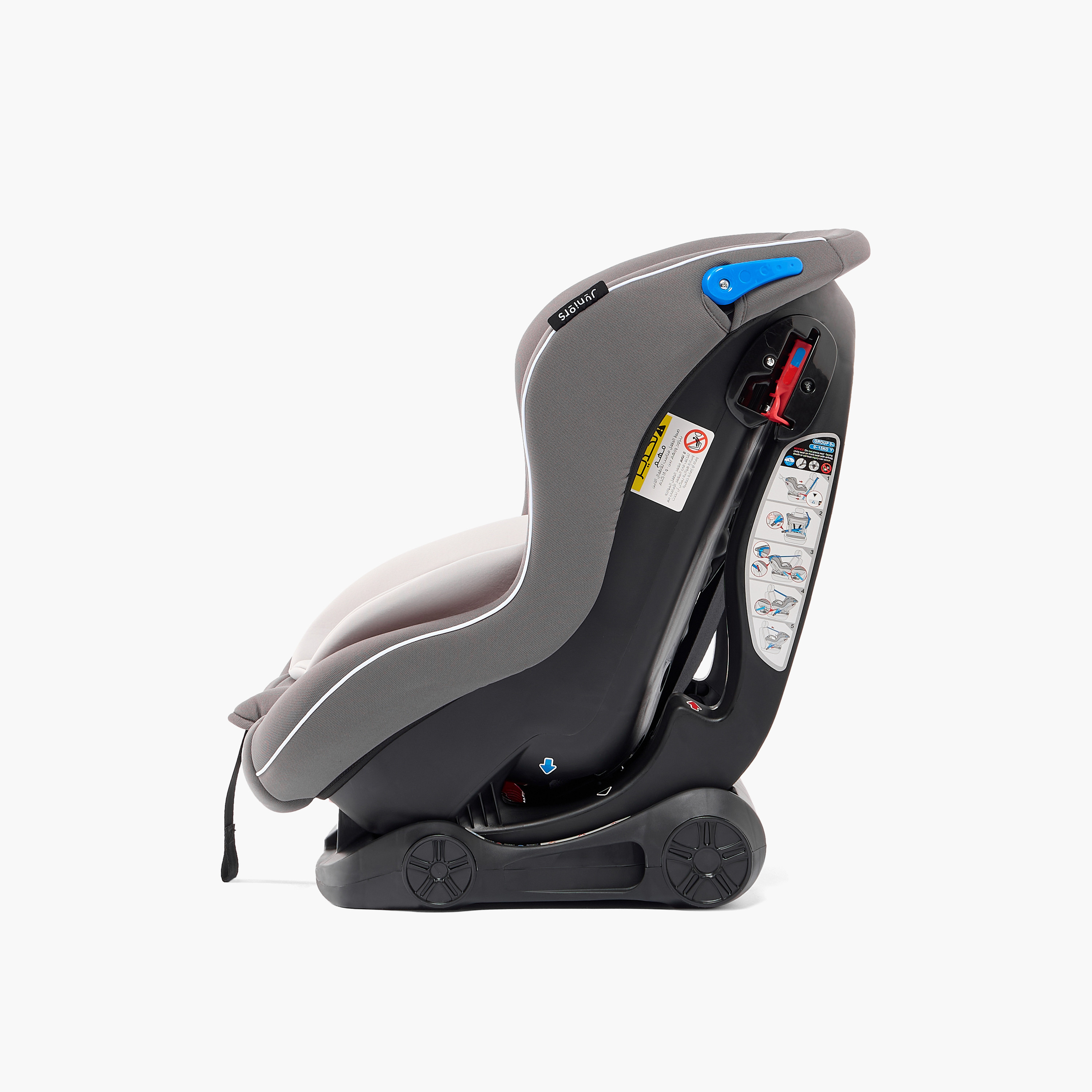Juniors Speedwell Convertible Car Seat with 5-Point Safety Harness, Rear Facing and Seat Belt System-baby-gear-carseats-image-3