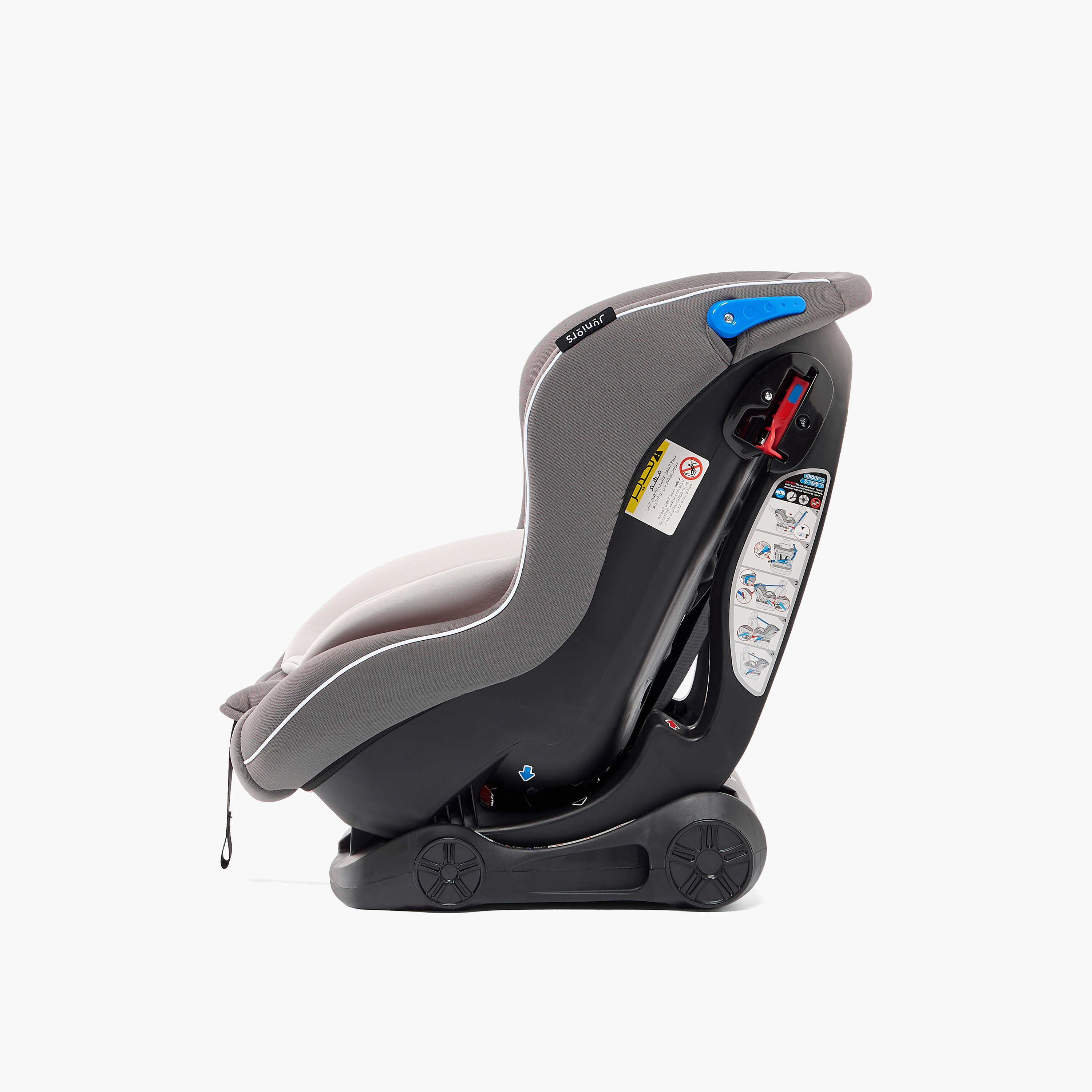 Juniors Speedwell Convertible Car Seat with 5-Point Safety Harness, Rear Facing and Seat Belt System-baby-gear-carseats-image-4