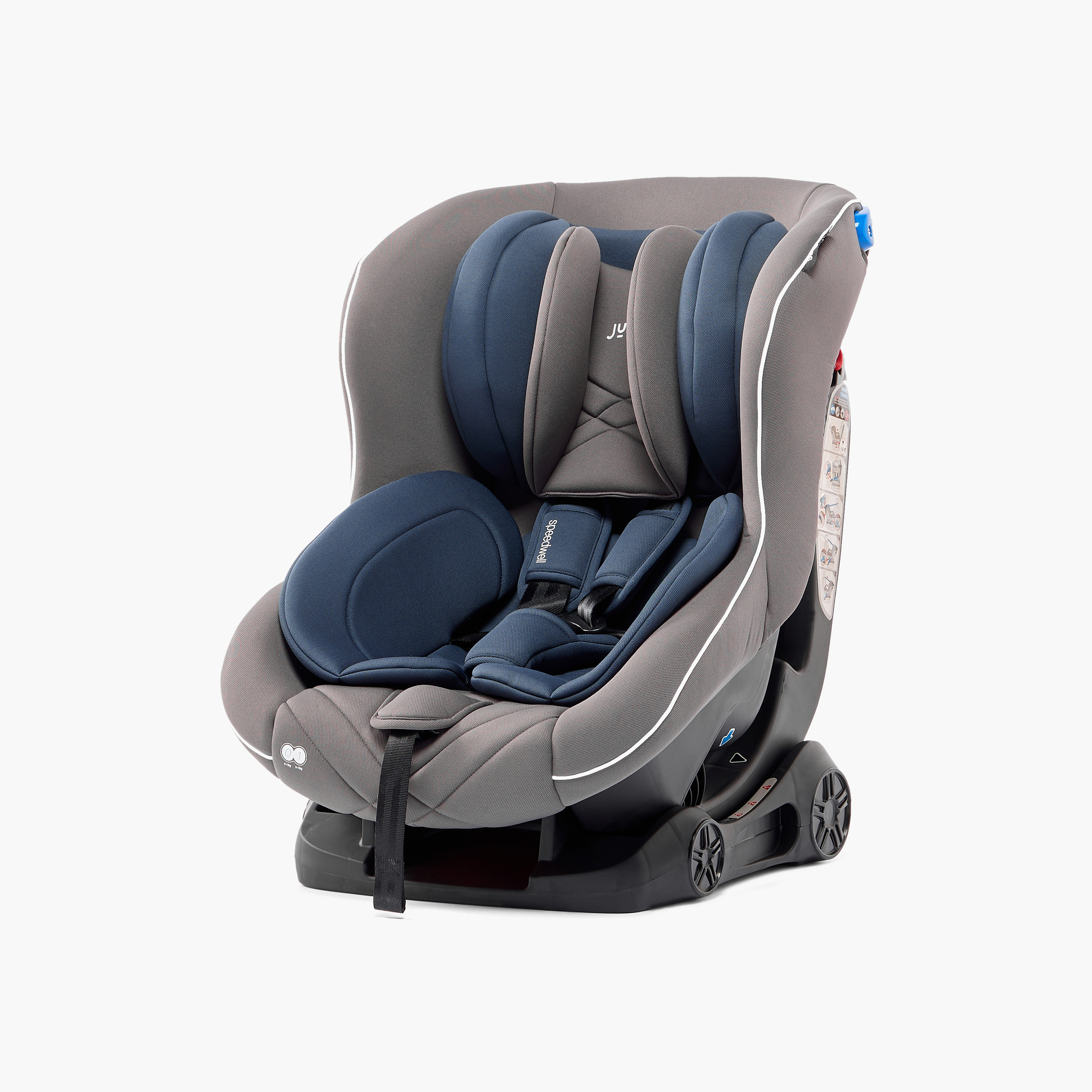 Juniors Speedwell Convertible Car Seat with 5-Point Safety Harness, Rear Facing and Seat Belt System-baby-gear-carseats-image-1