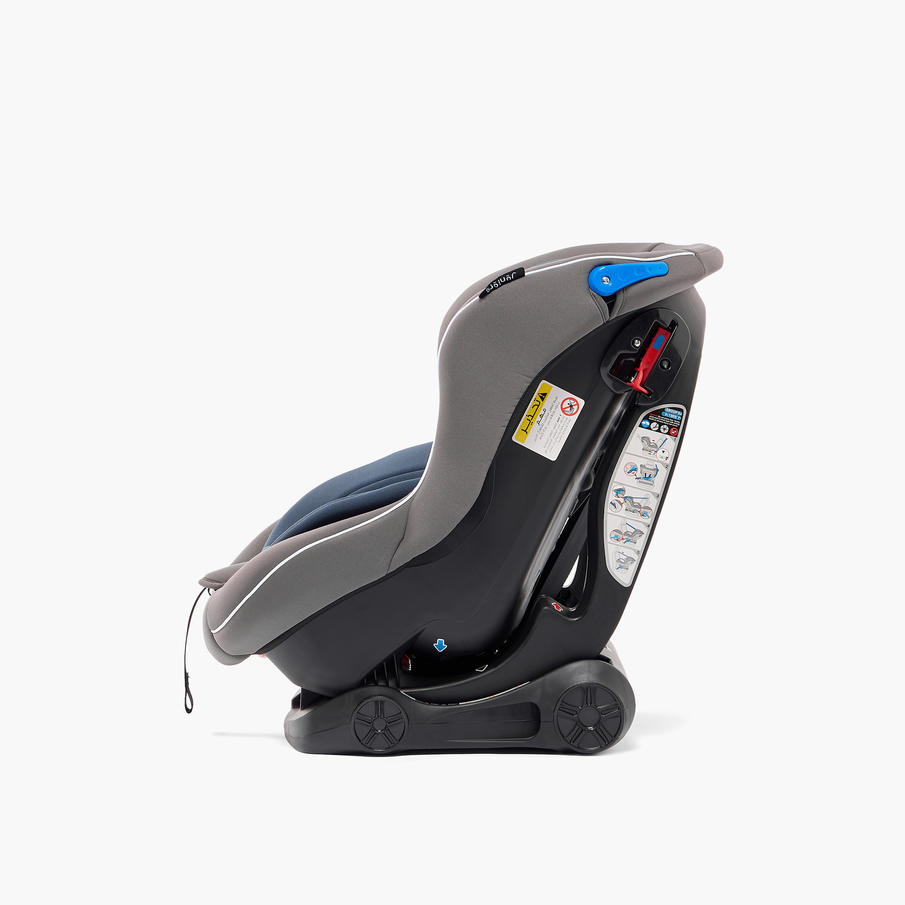 Juniors Speedwell Convertible Car Seat with 5-Point Safety Harness, Rear Facing and Seat Belt System-baby-gear-carseats-image-3