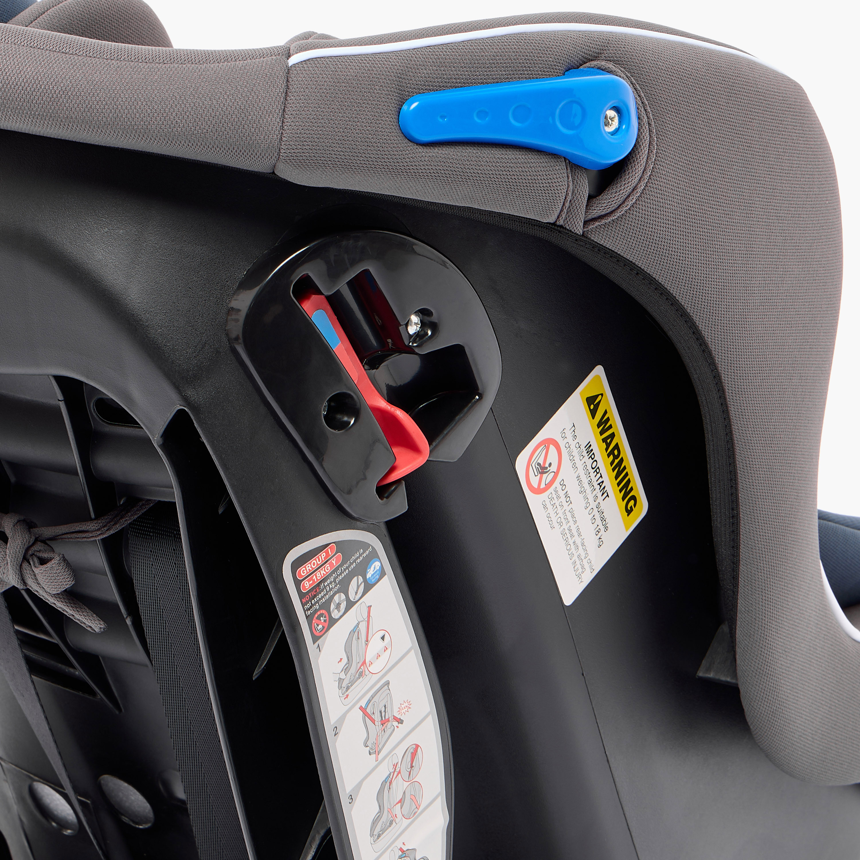 Juniors Speedwell Convertible Car Seat with 5-Point Safety Harness, Rear Facing and Seat Belt System-baby-gear-carseats-image-9