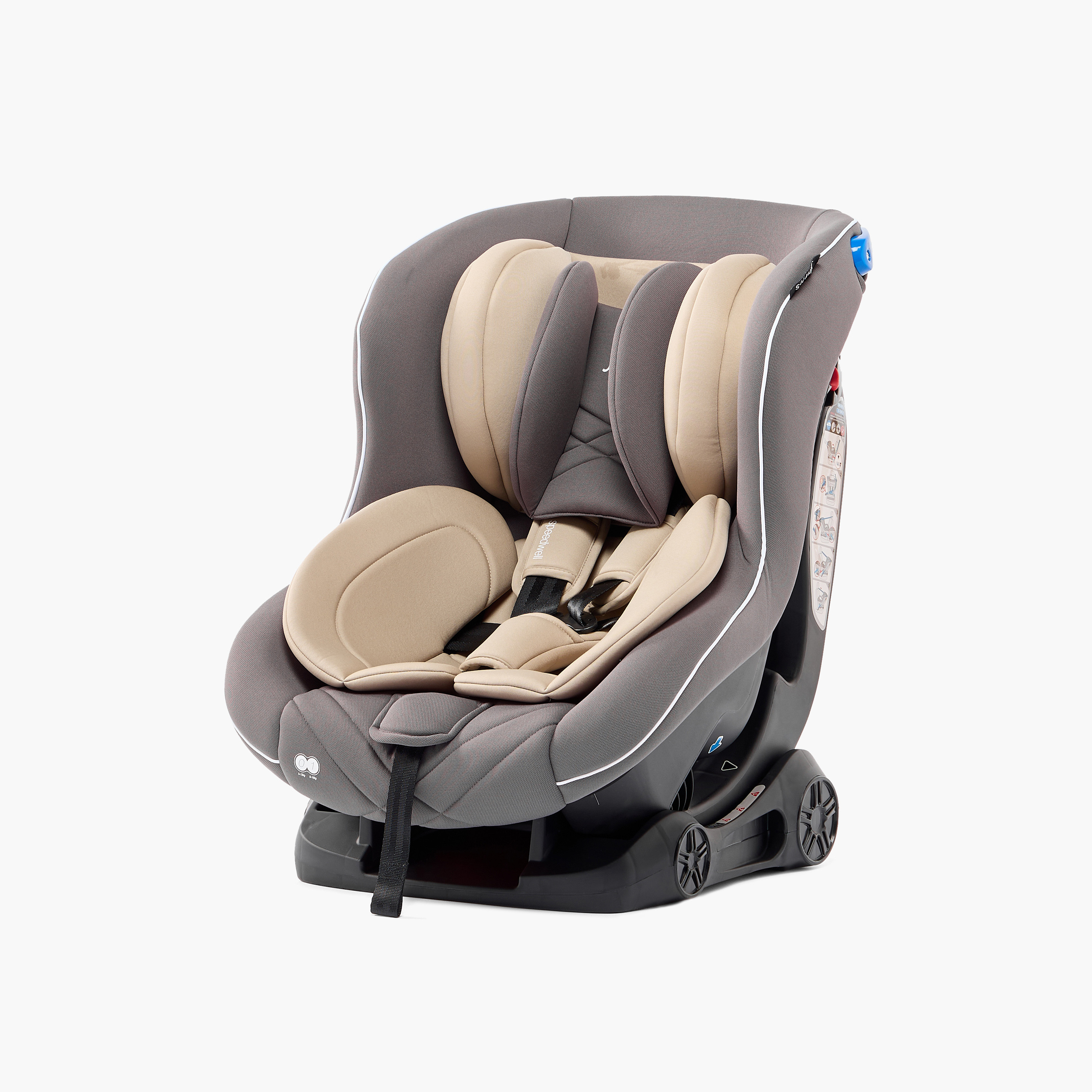 Juniors Speedwell Convertible Car Seat with 5-Point Safety Harness, Rear Facing and Seat Belt System-baby-gear-carseats-image-1