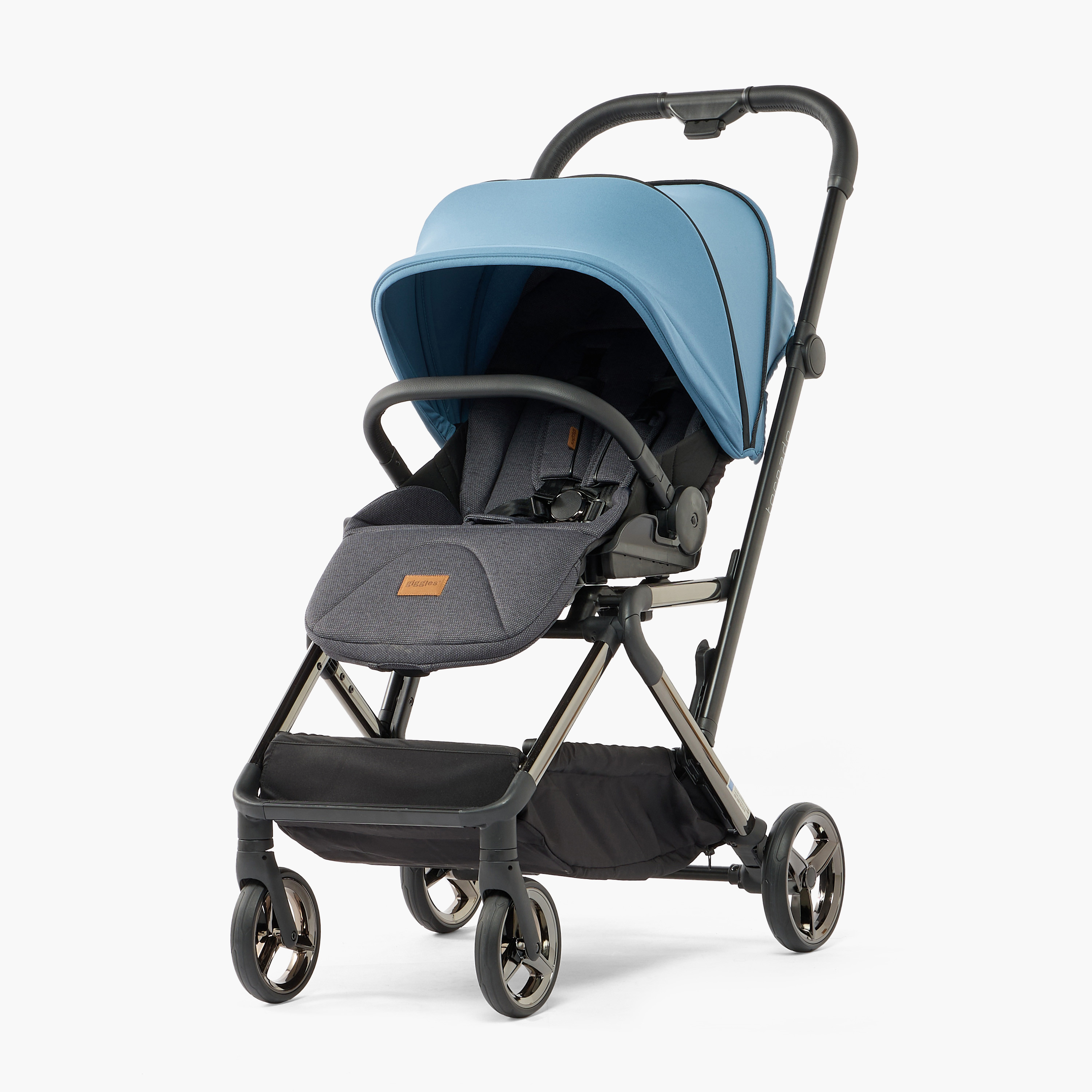 Giggles Tornado 360-Degree Rotating Stroller with One Touch Folding, Metal Frame and Wheel Lock-baby-gear-strollersandprams-strollers-image-1
