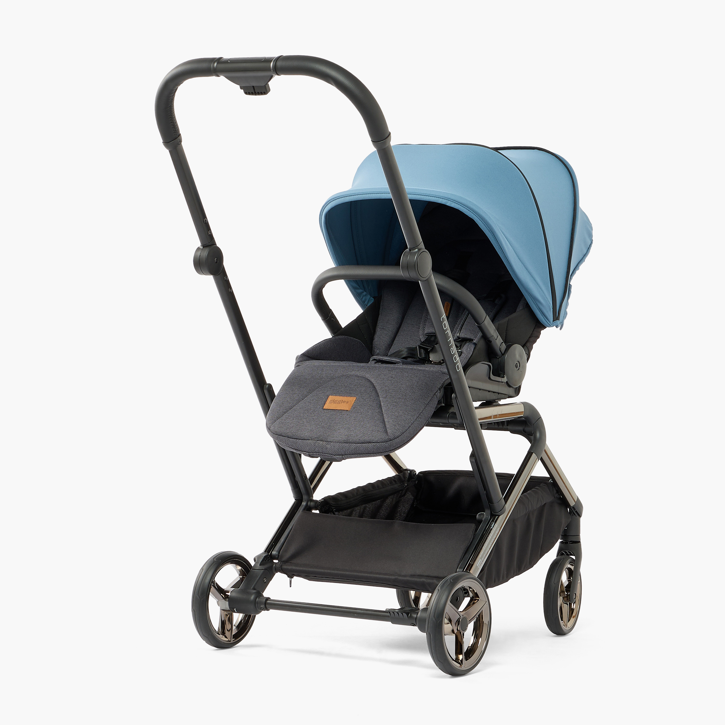Giggles Tornado 360-Degree Rotating Stroller with One Touch Folding, Metal Frame and Wheel Lock-baby-gear-strollersandprams-strollers-image-2