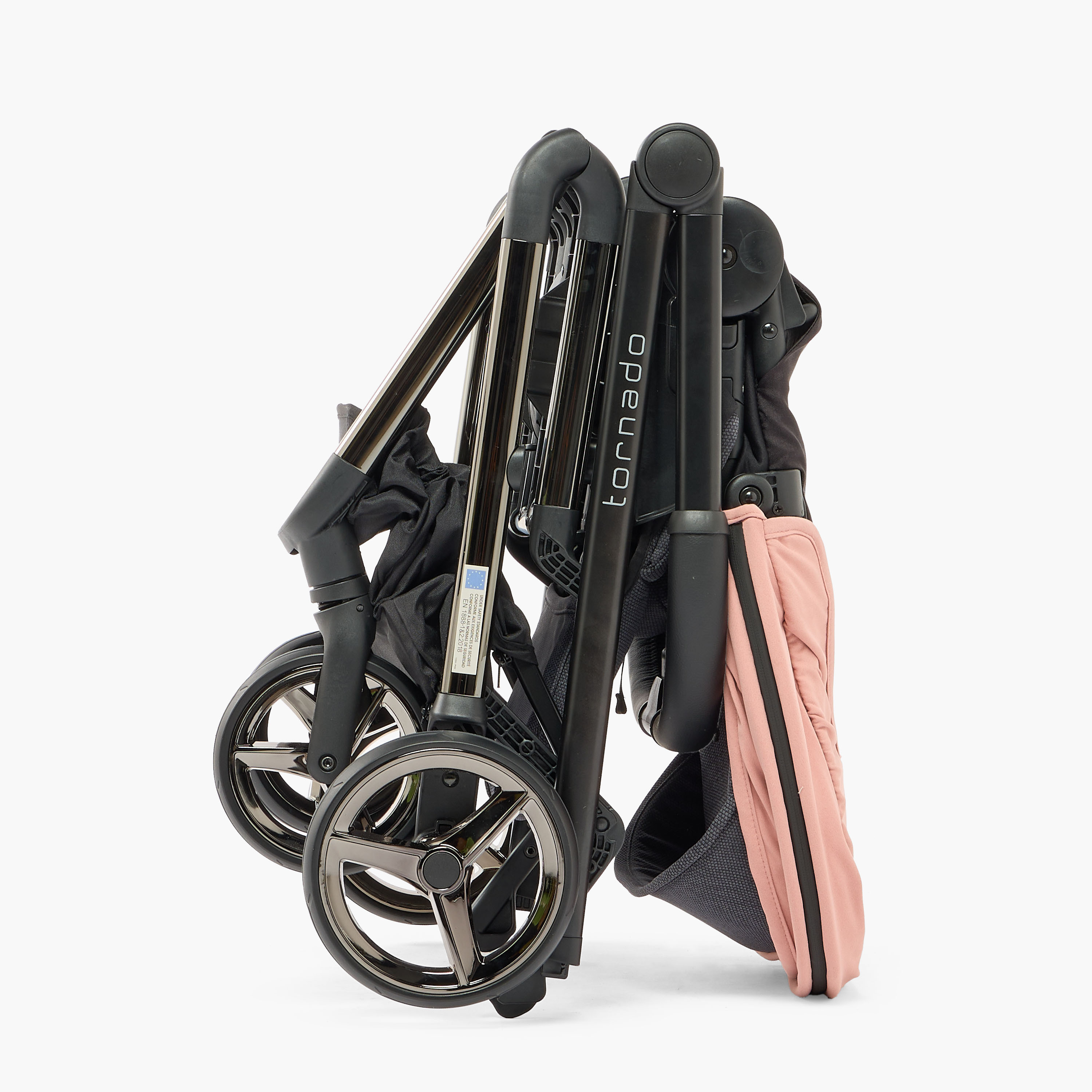 Giggles Tornado 360-Degree Rotating Stroller with One Touch Folding, Metal Frame and Wheel Lock-baby-gear-strollersandprams-strollers-image-4